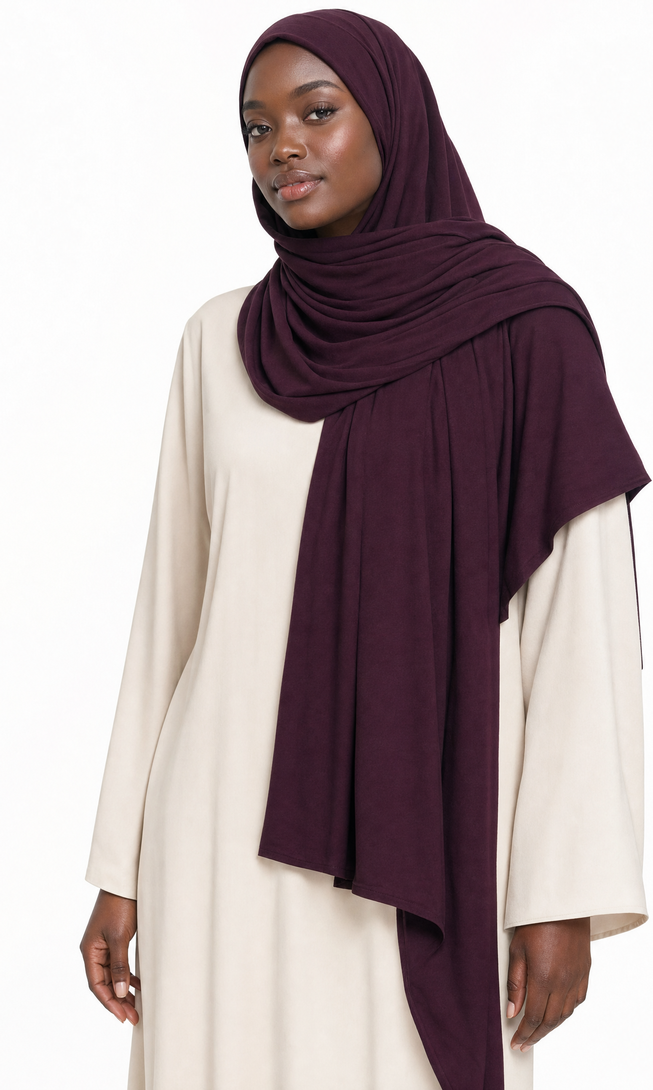 Aubergine Dusk Premium Jersey Hijab