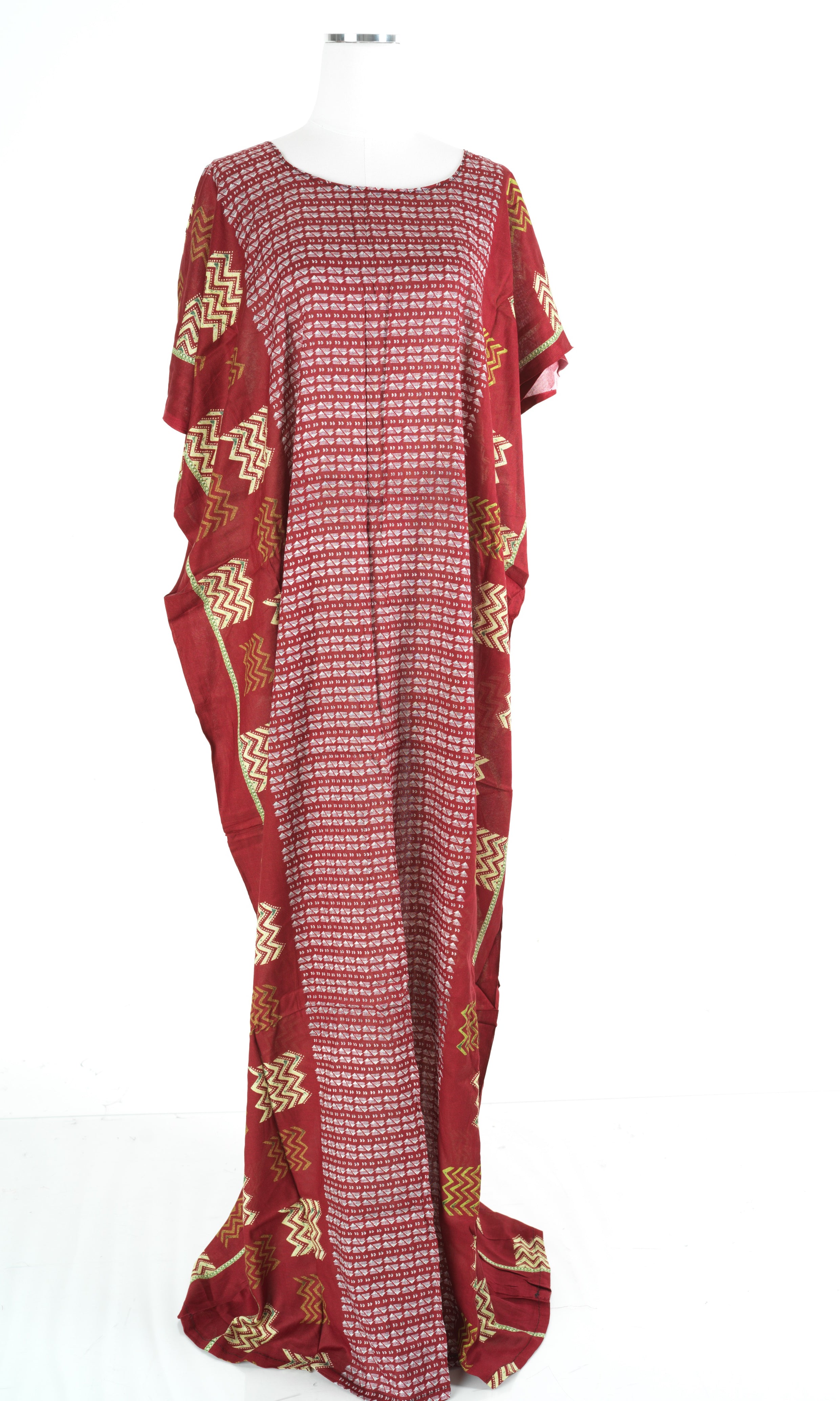 Dusty Maroon Bati Dress