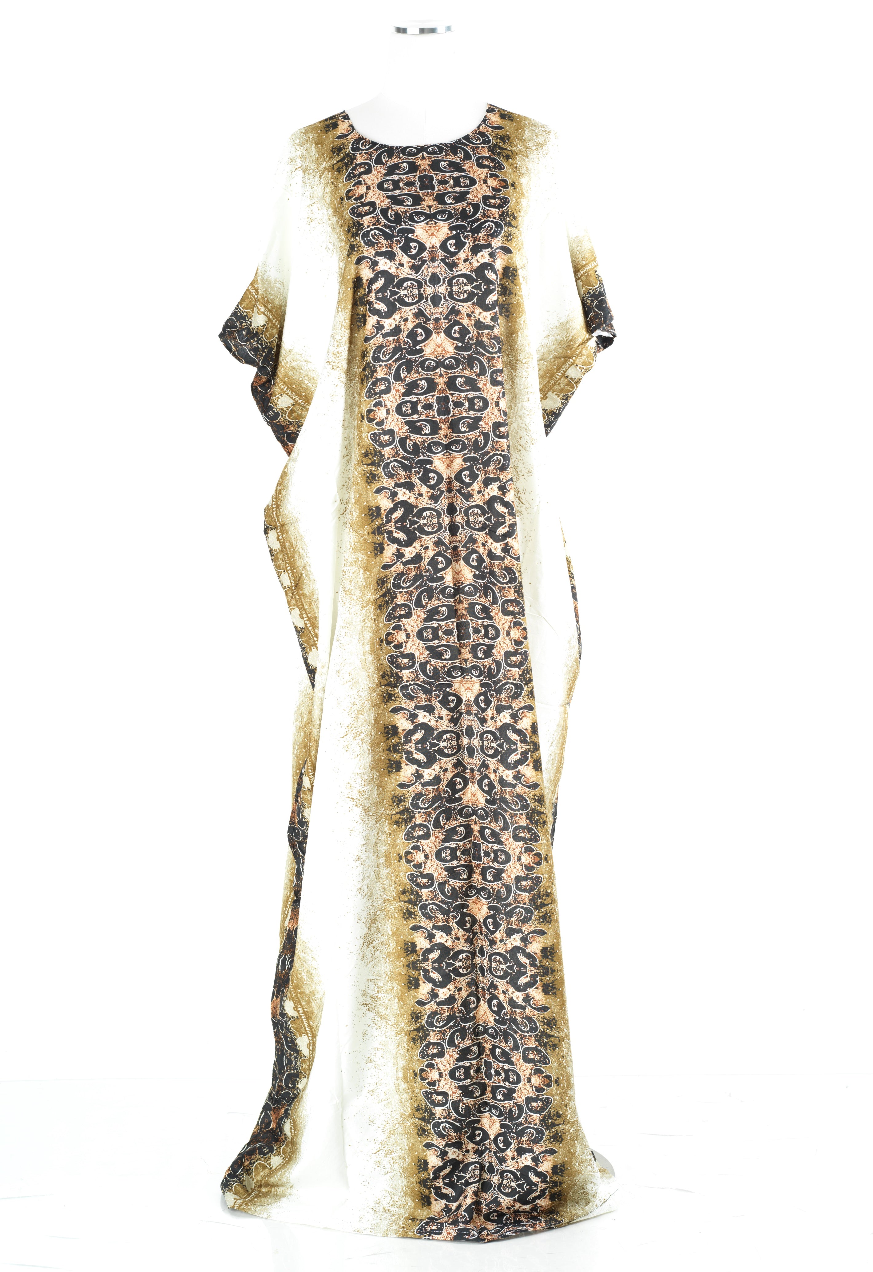 Olive Green pretty aztec Bati Dress