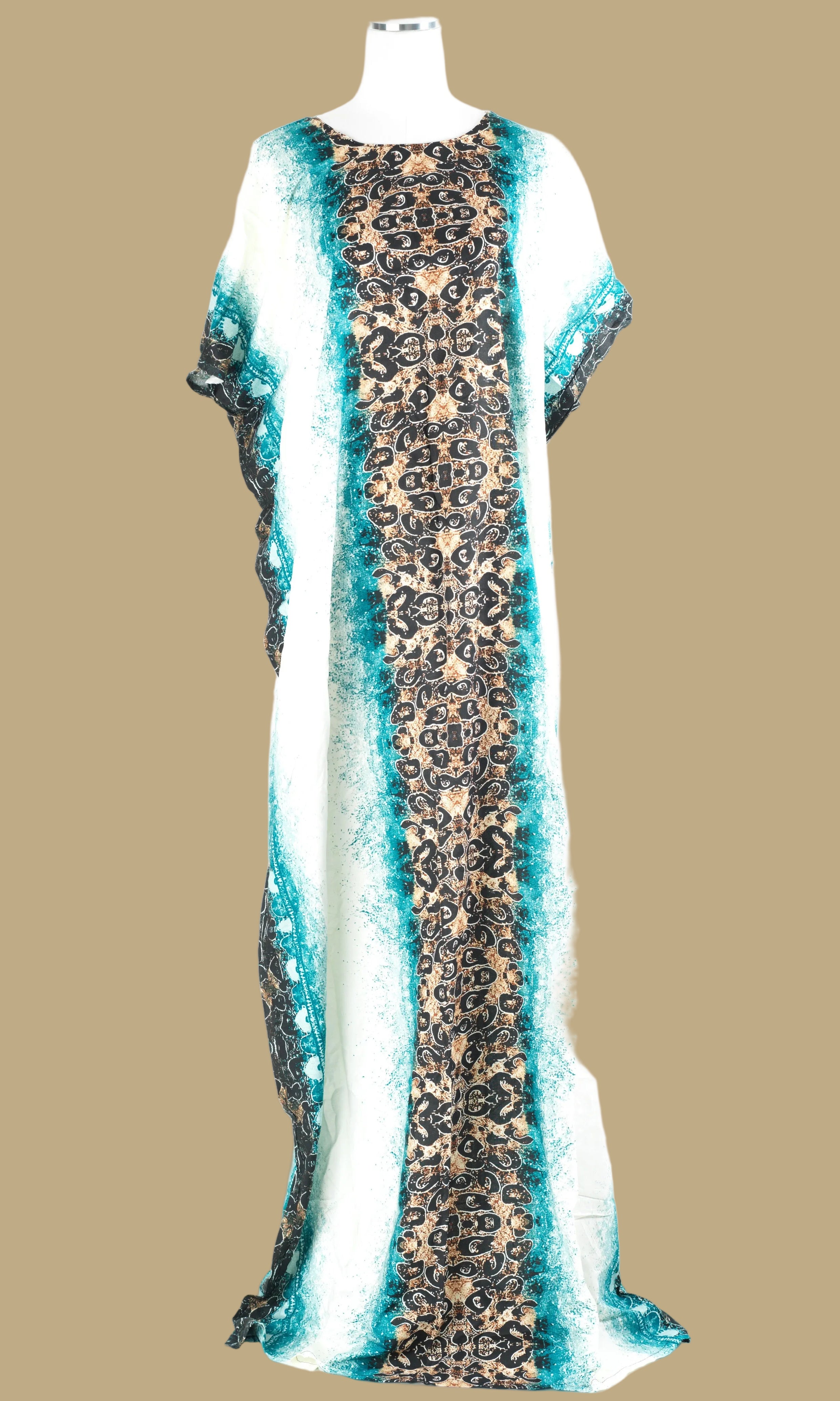 light blue pretty aztec Bati Dress