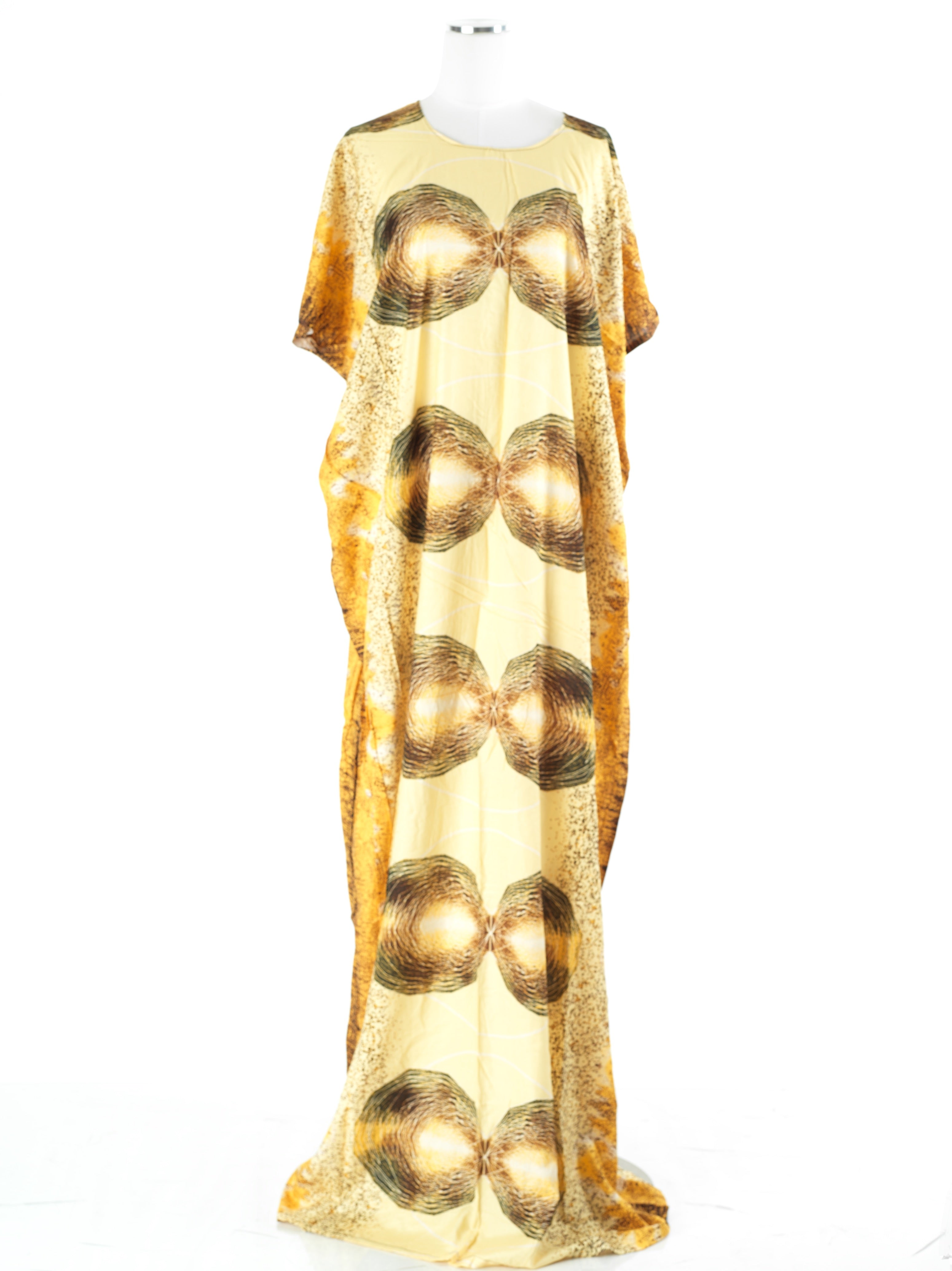 pastel yellow orbiting beauty Bati Dress