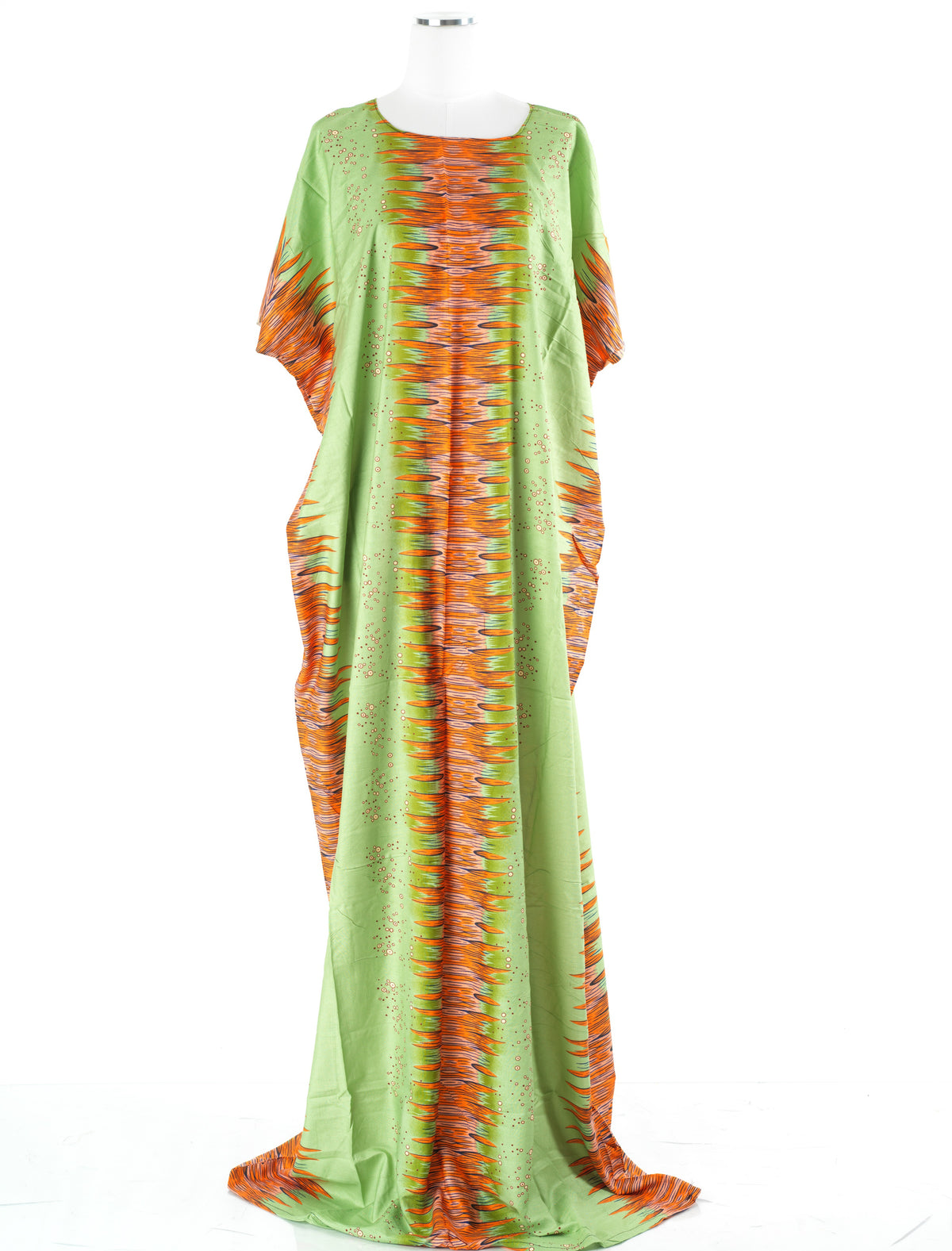 sage/orange justina Bati Dress