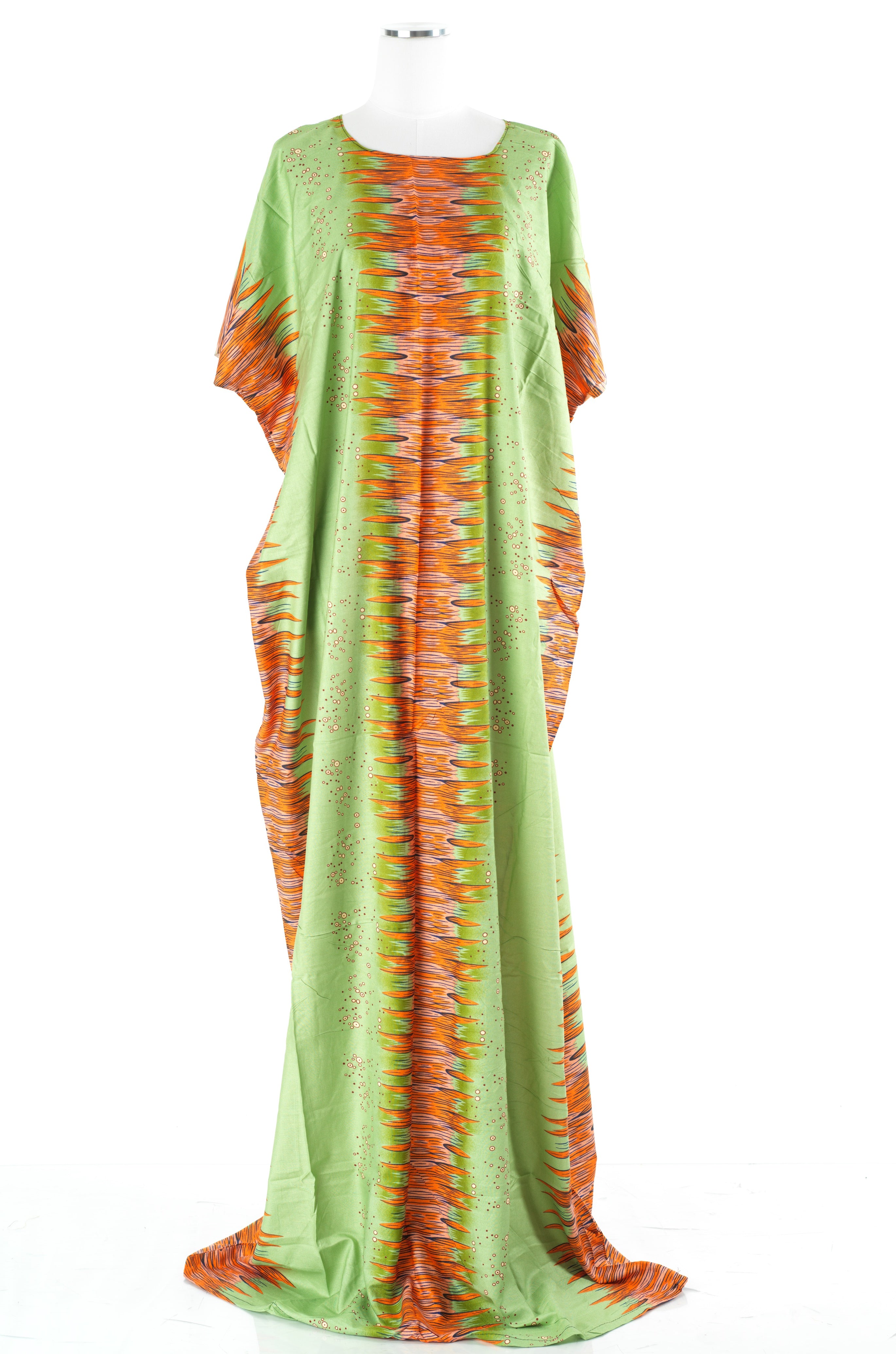 sage/orange justina Bati Dress