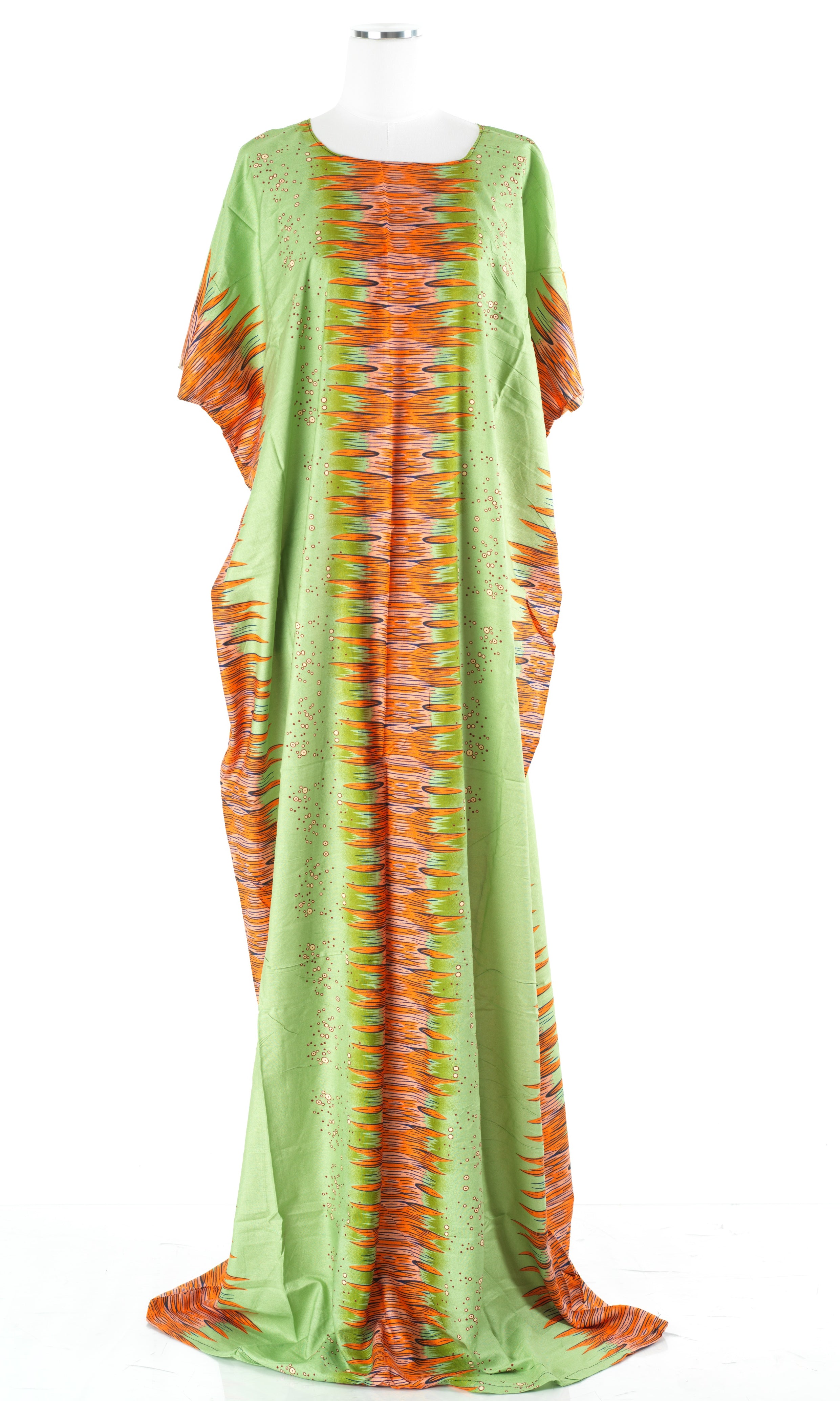 sage/orange justina Bati Dress