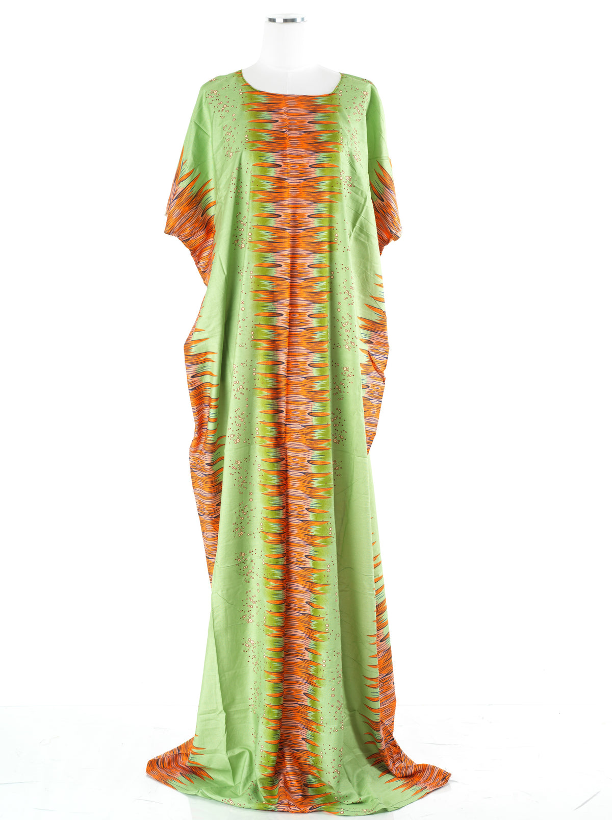 sage/orange justina Bati Dress