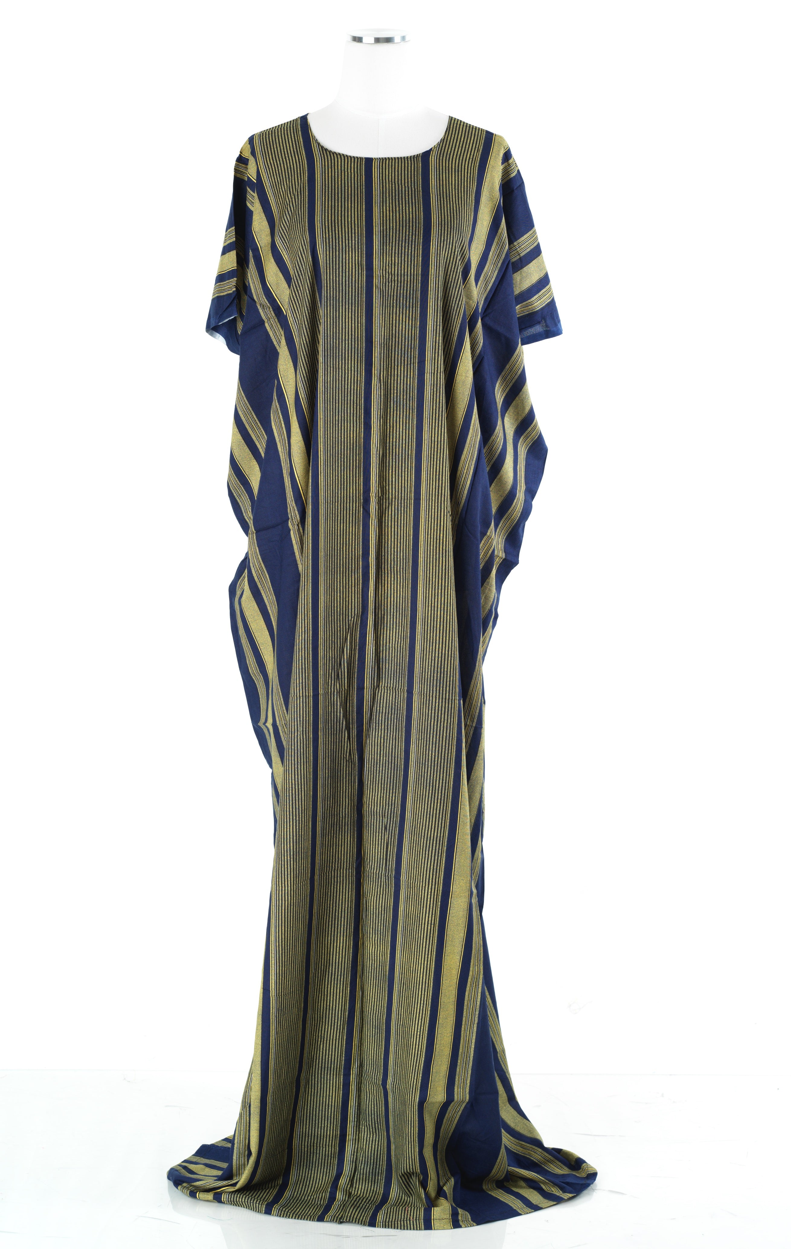 Navy Alindi Print Bati Dress