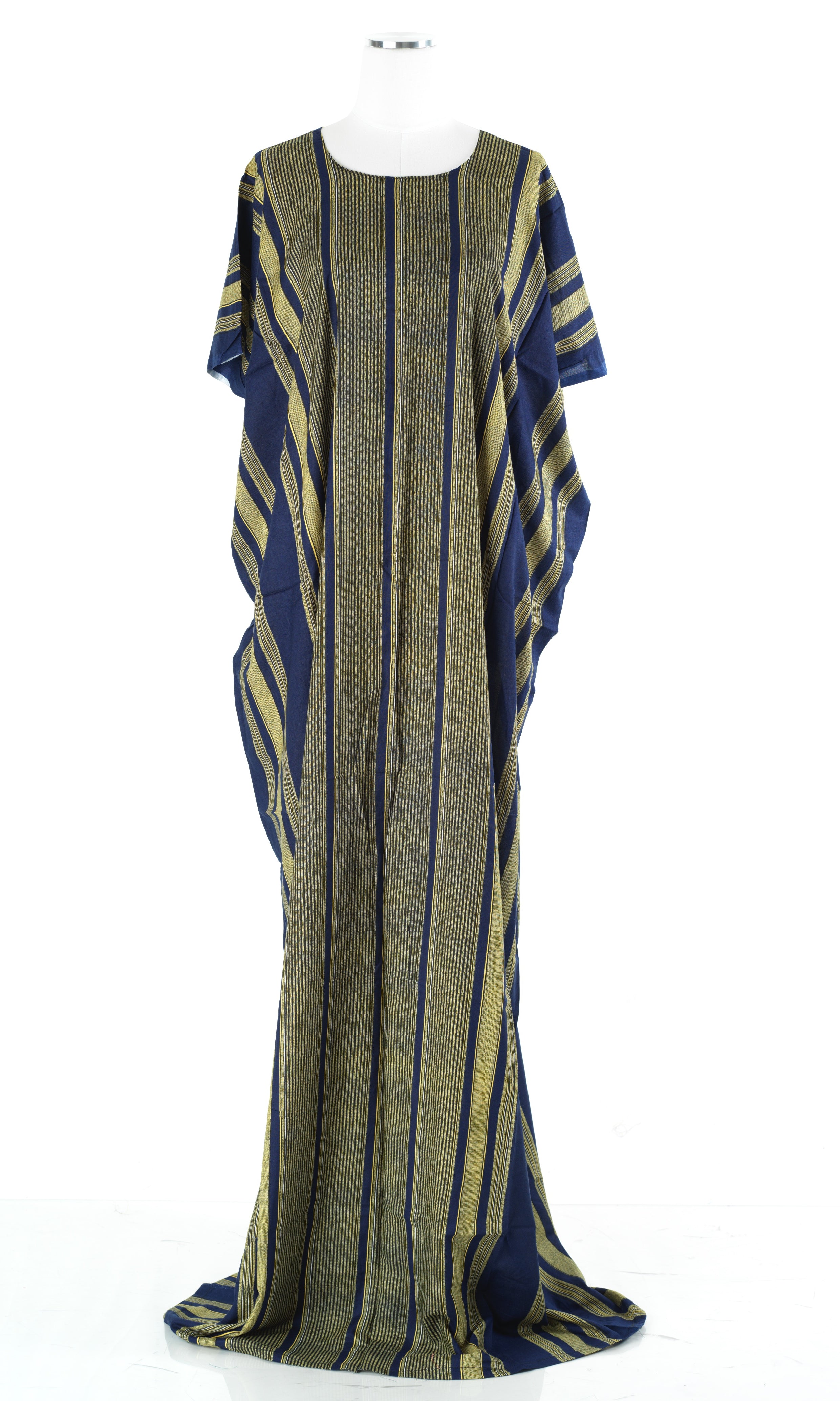 Navy Alindi Print Bati Dress