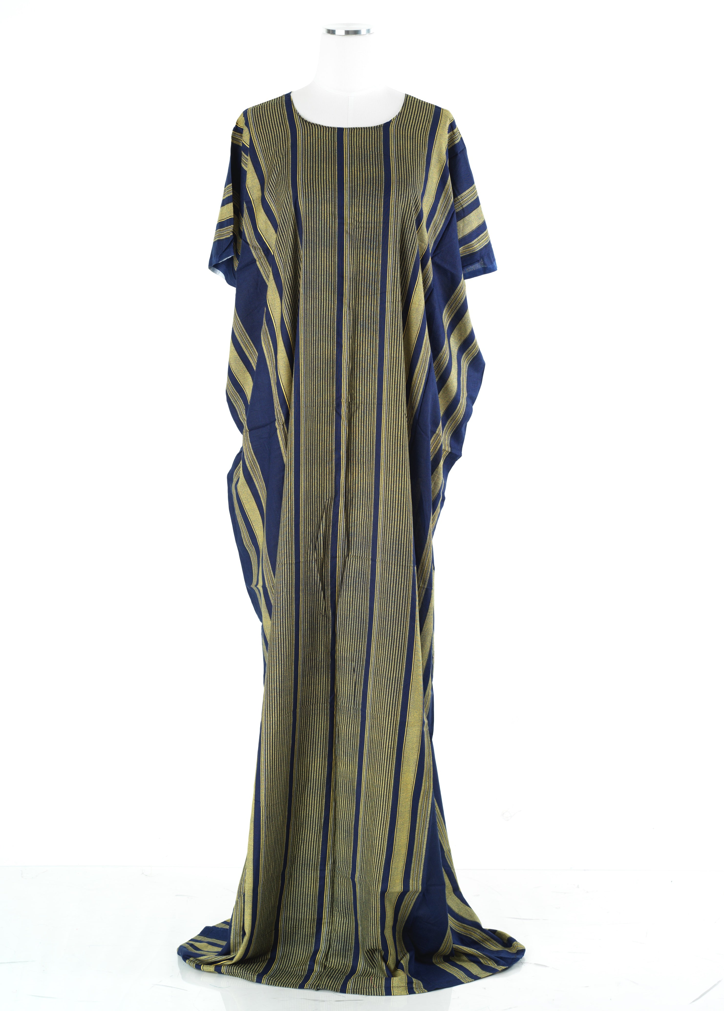 Navy Alindi Print Bati Dress
