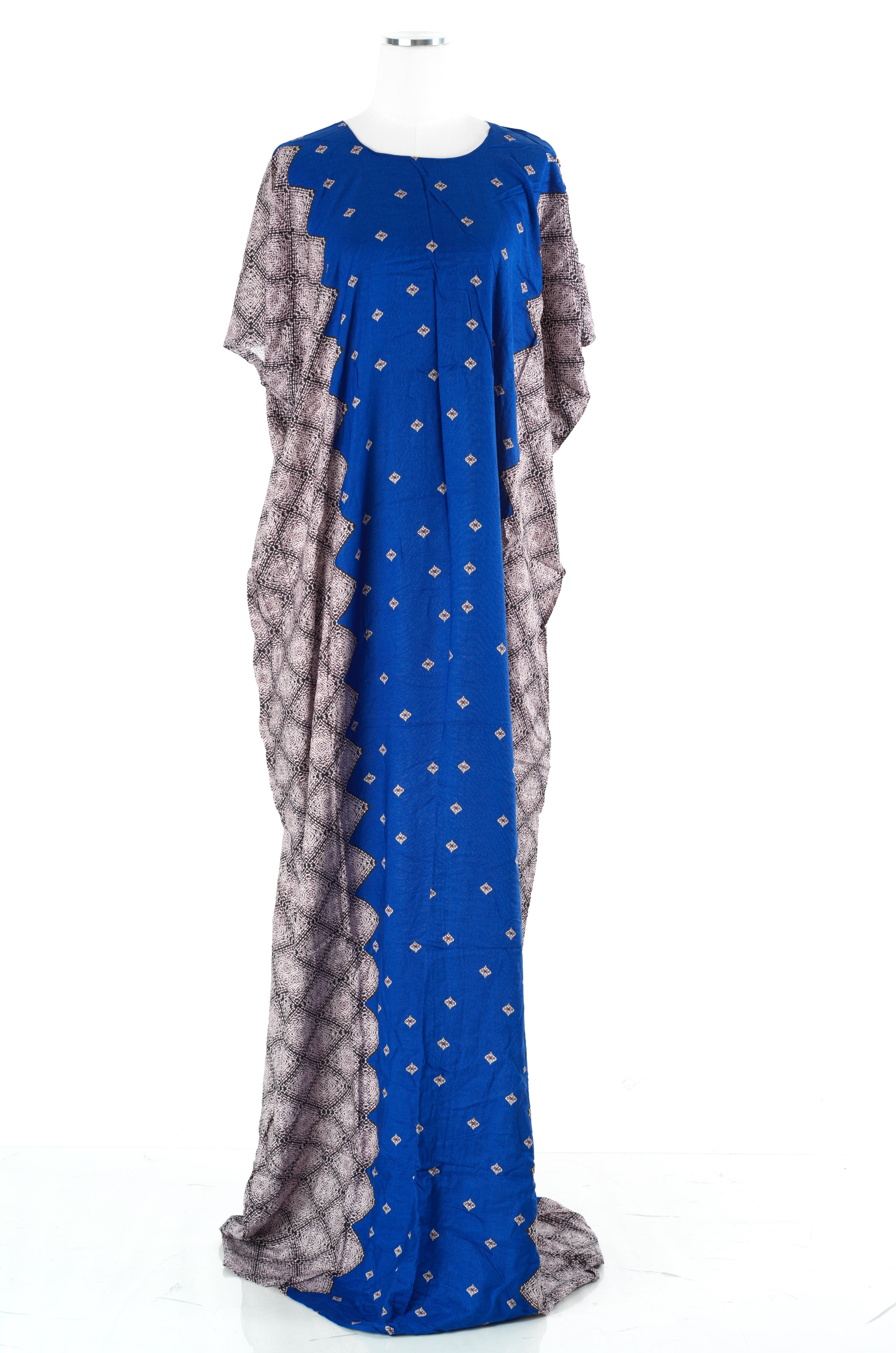 Blue nuriyah Print Bati Dress