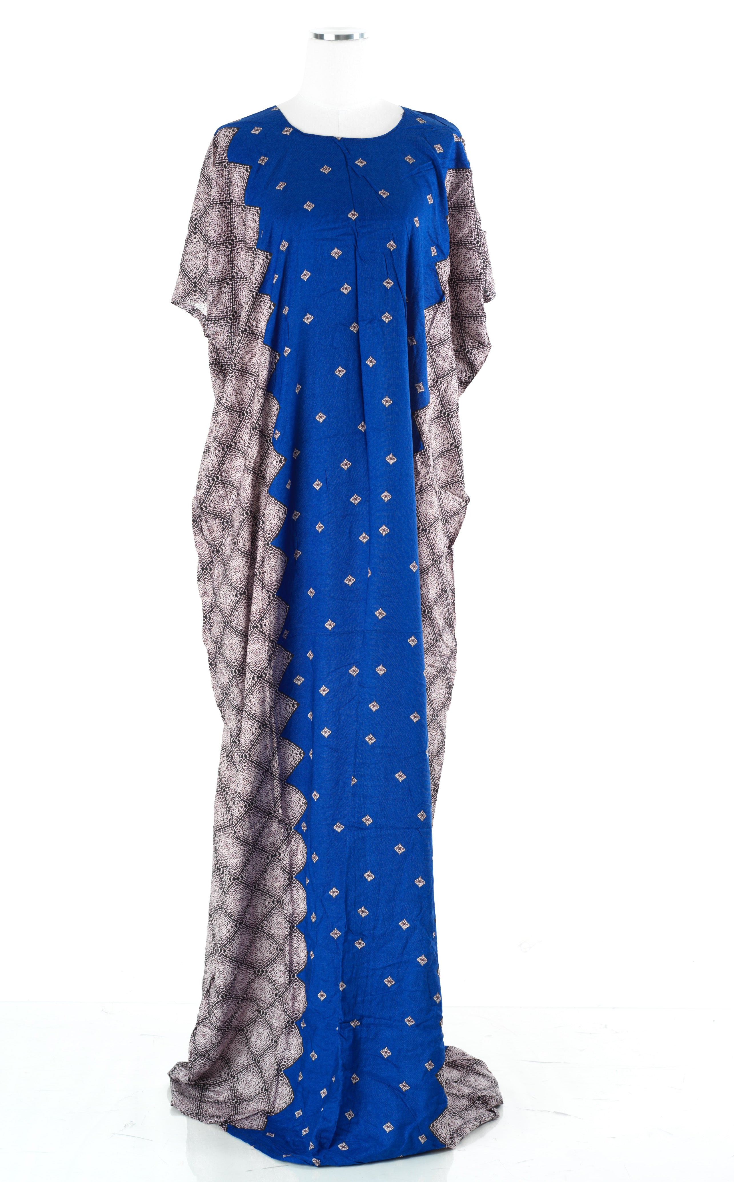 Blue nuriyah Print Bati Dress