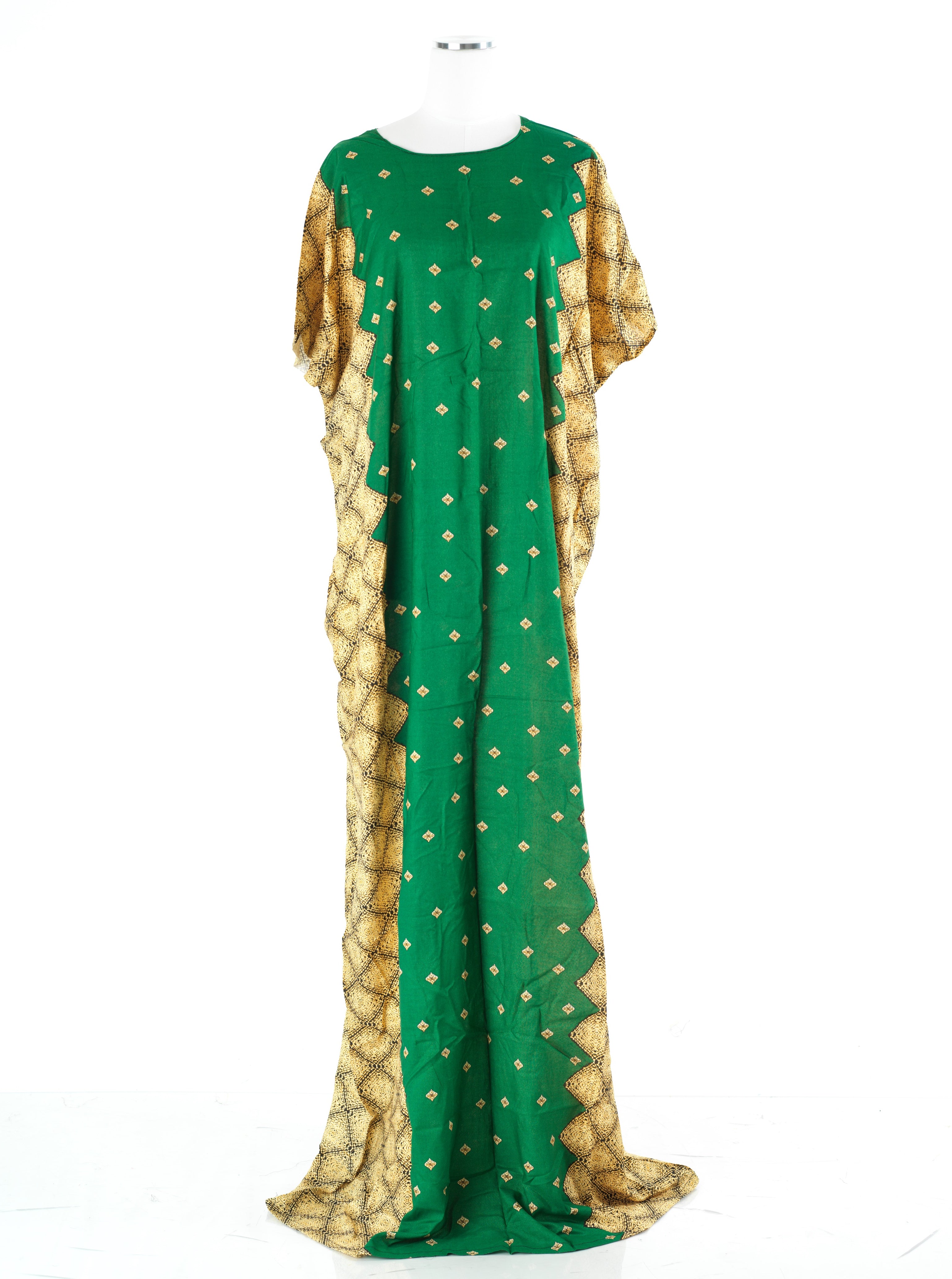Green nuriyah Print Bati Dress