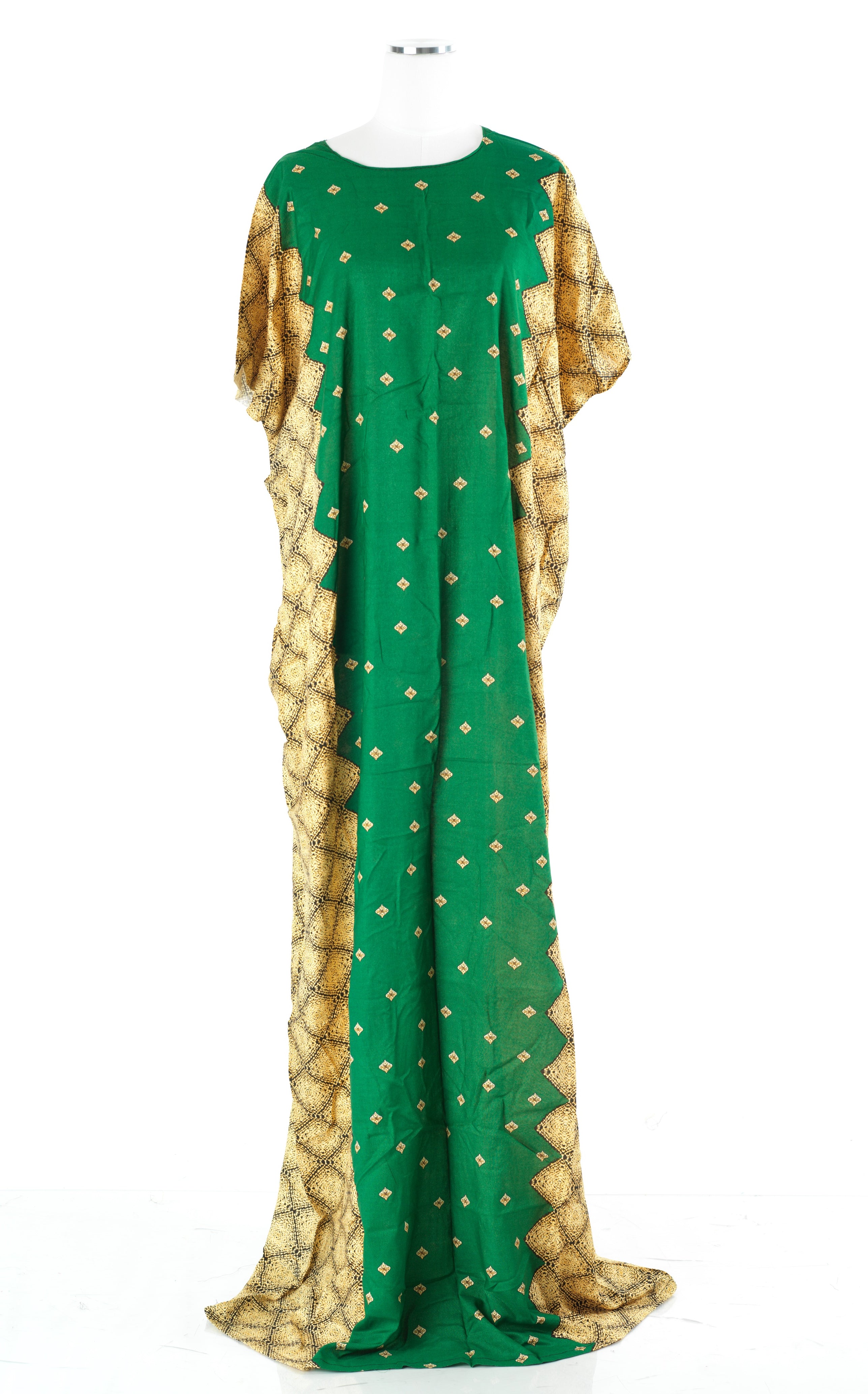 Green nuriyah Print Bati Dress