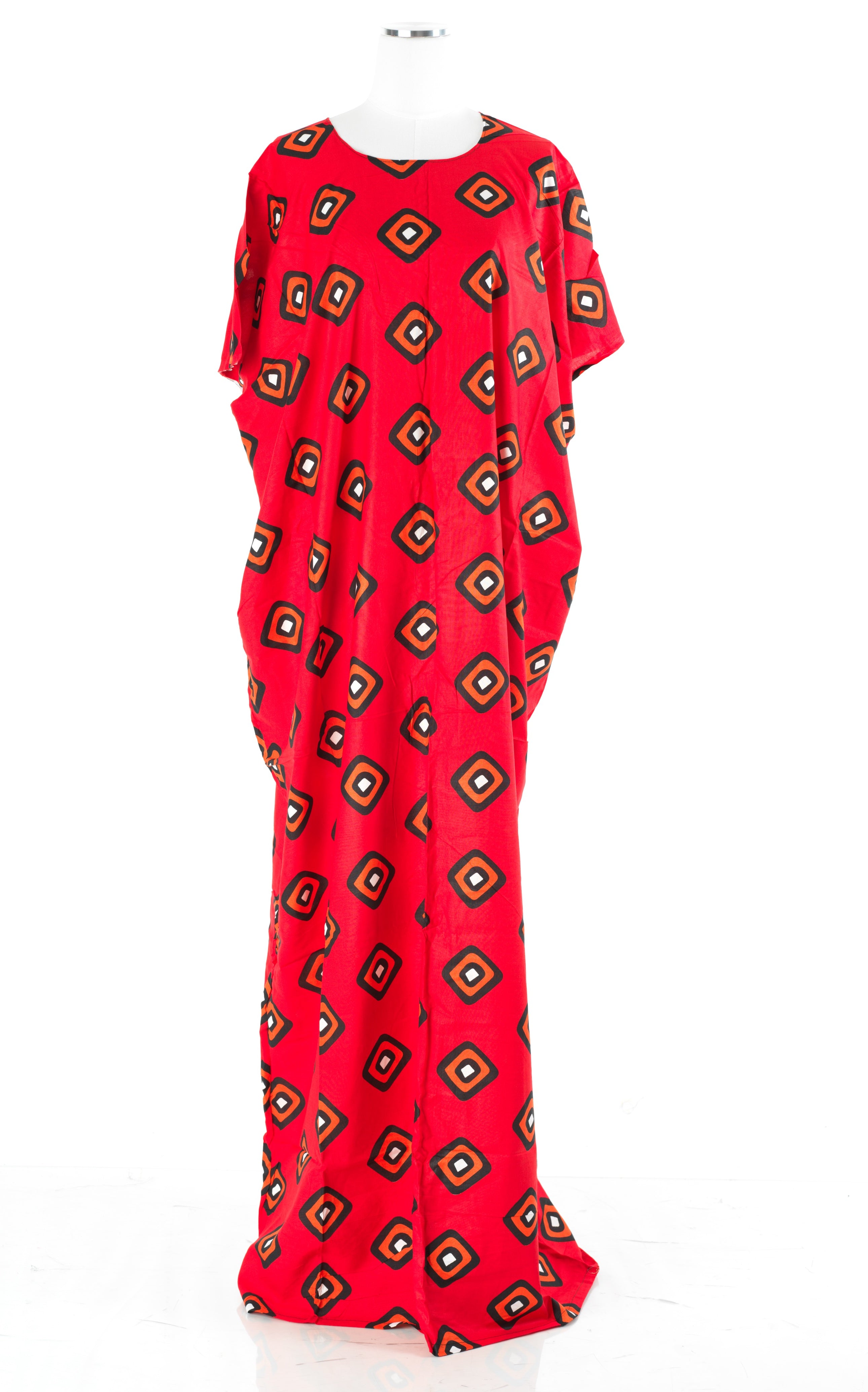 Dark Red Aminah Bati Dress