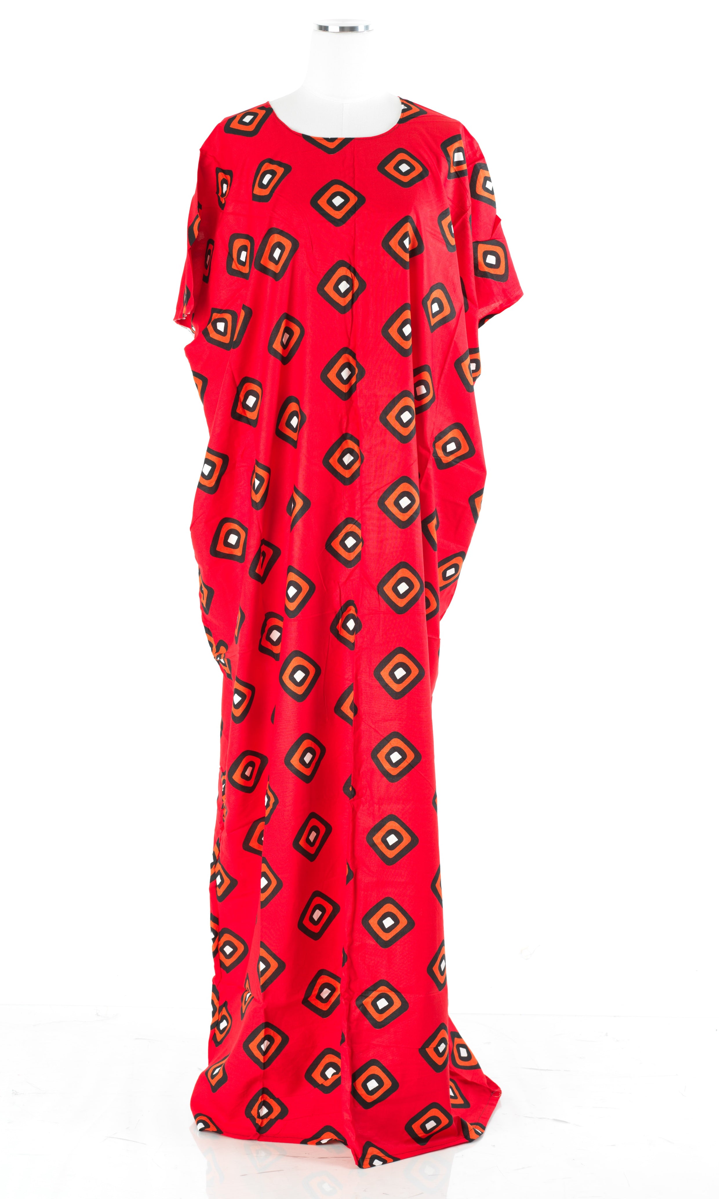 Dark Red Aminah Bati Dress