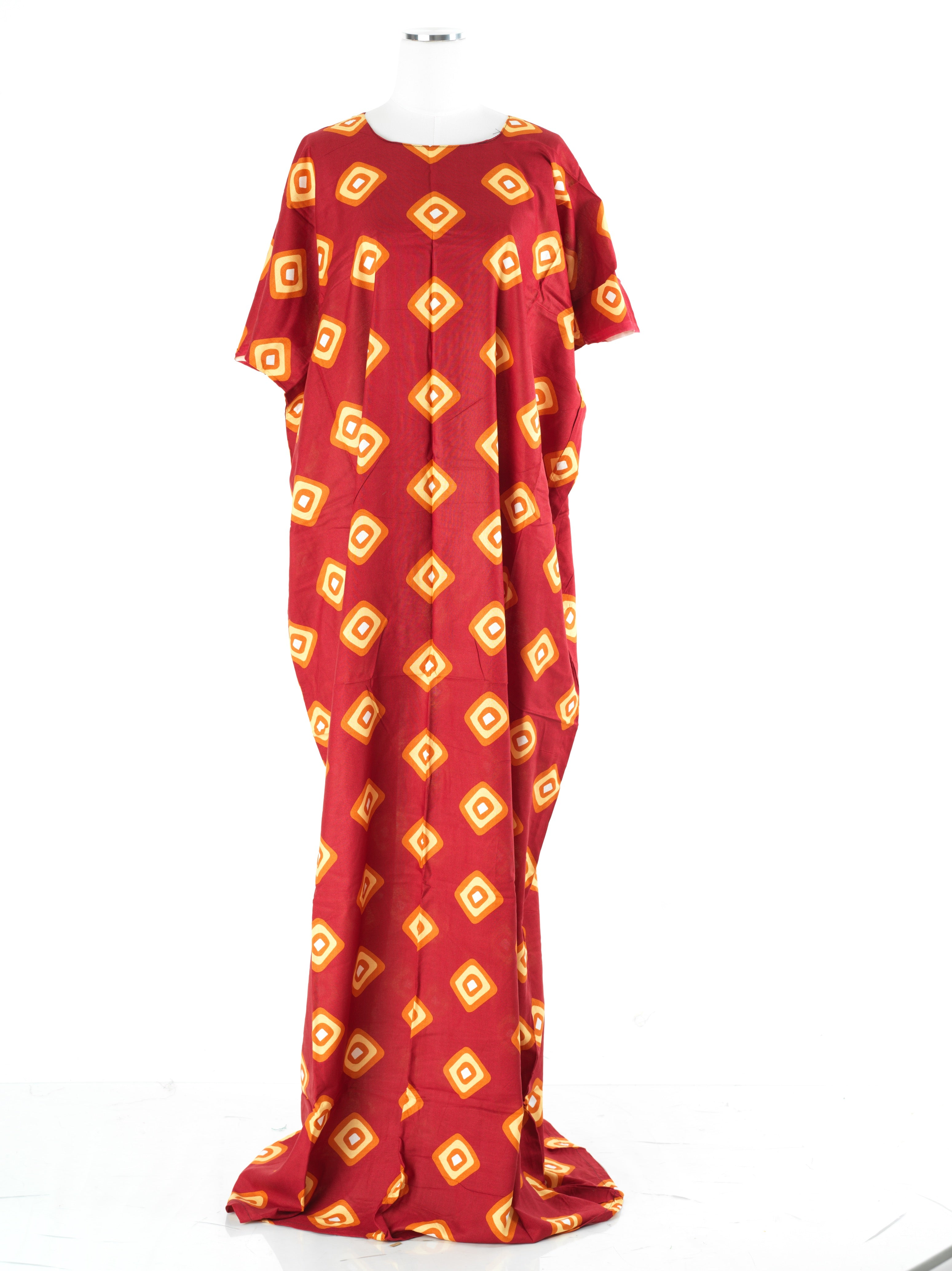 Red Aminah Bati Dress