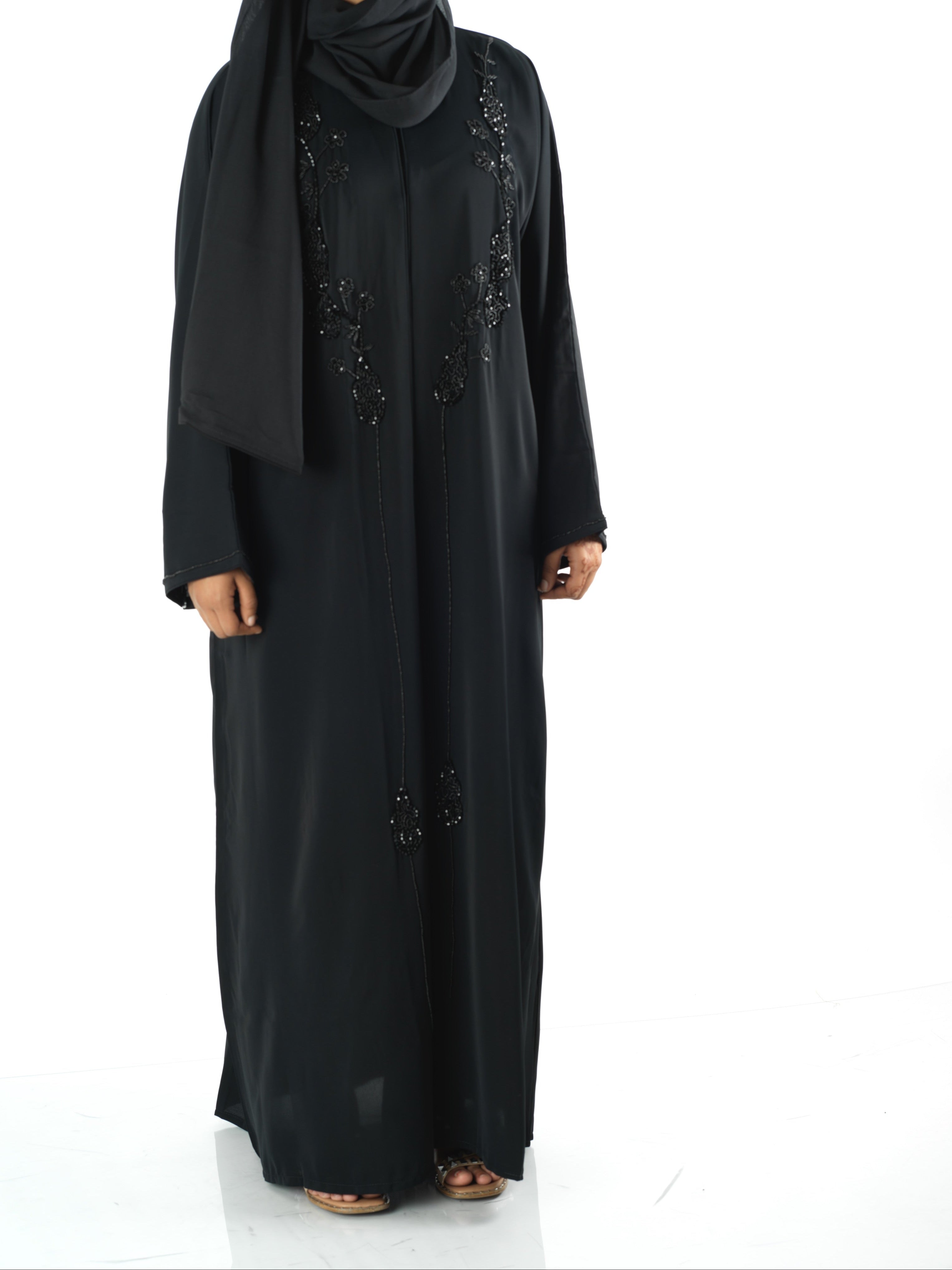 Elegant Dubai vibe abaya set — modest abaya | Kabayare Fashion