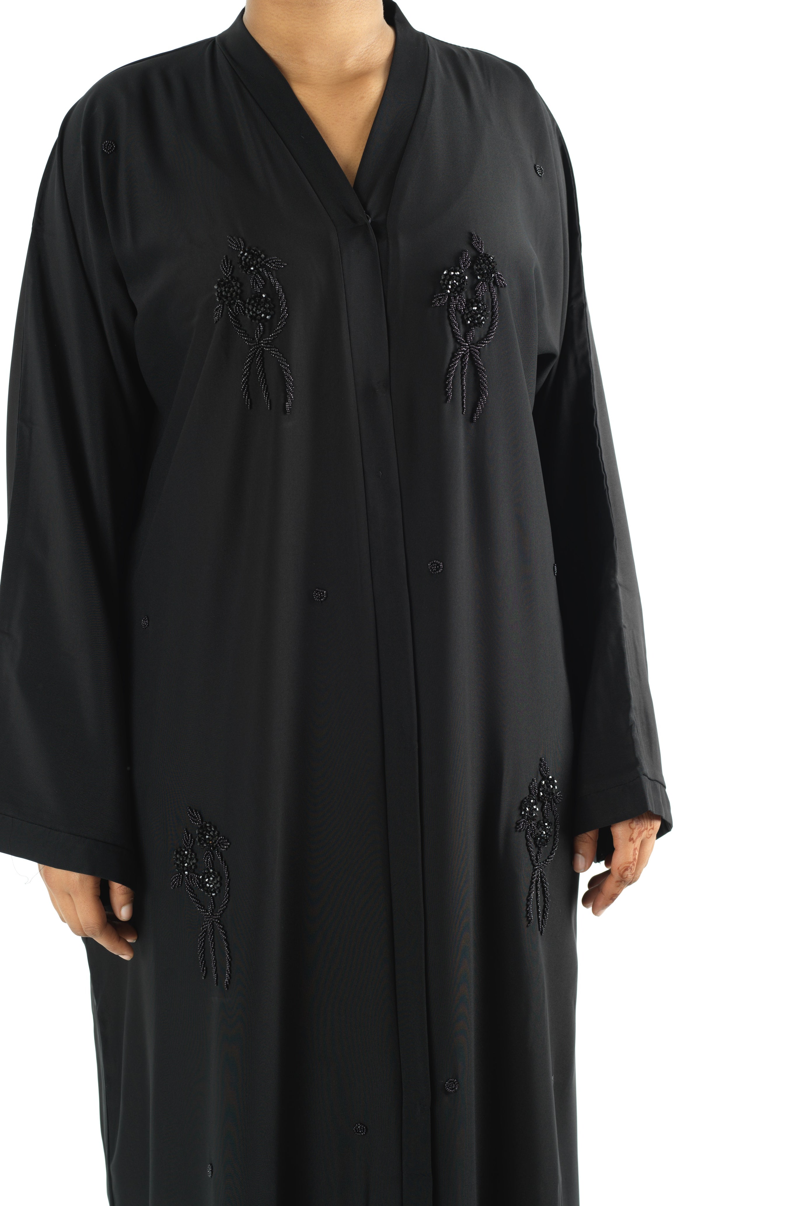 Jasmina Dubai abaya set — modest abaya | Kabayare Fashion