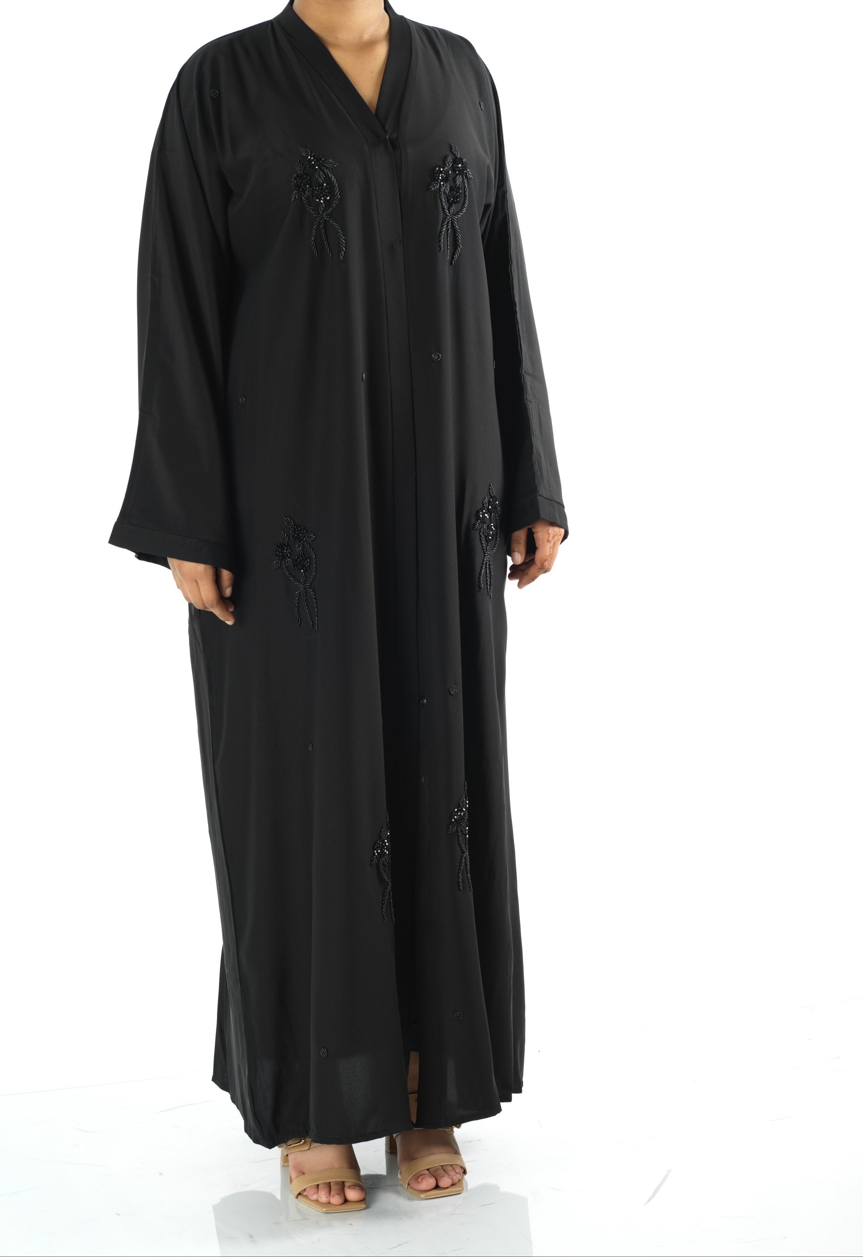 Jasmina Dubai abaya set — modest abaya | Kabayare Fashion