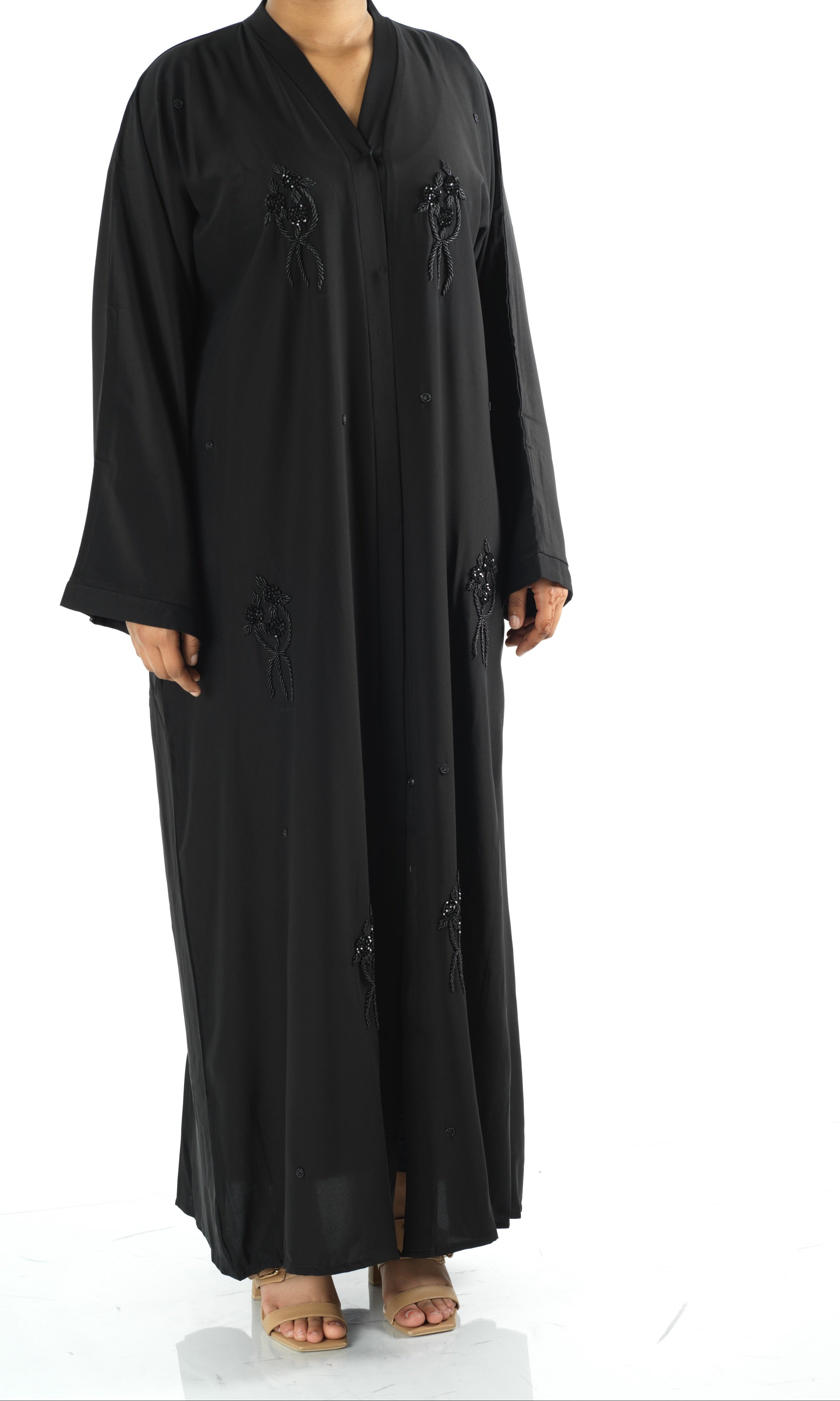 Jasmina Dubai abaya set — modest abaya | Kabayare Fashion