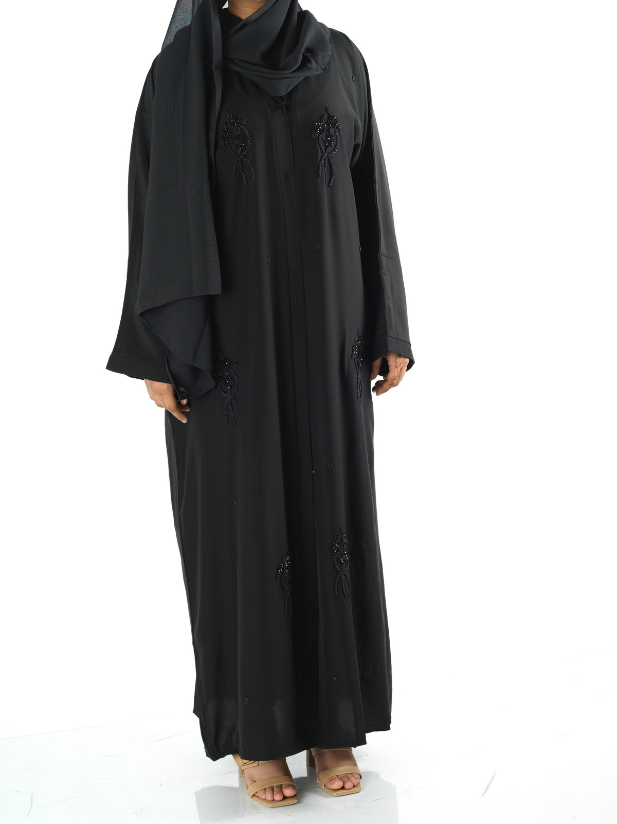 Jasmina Dubai abaya set — modest abaya | Kabayare Fashion