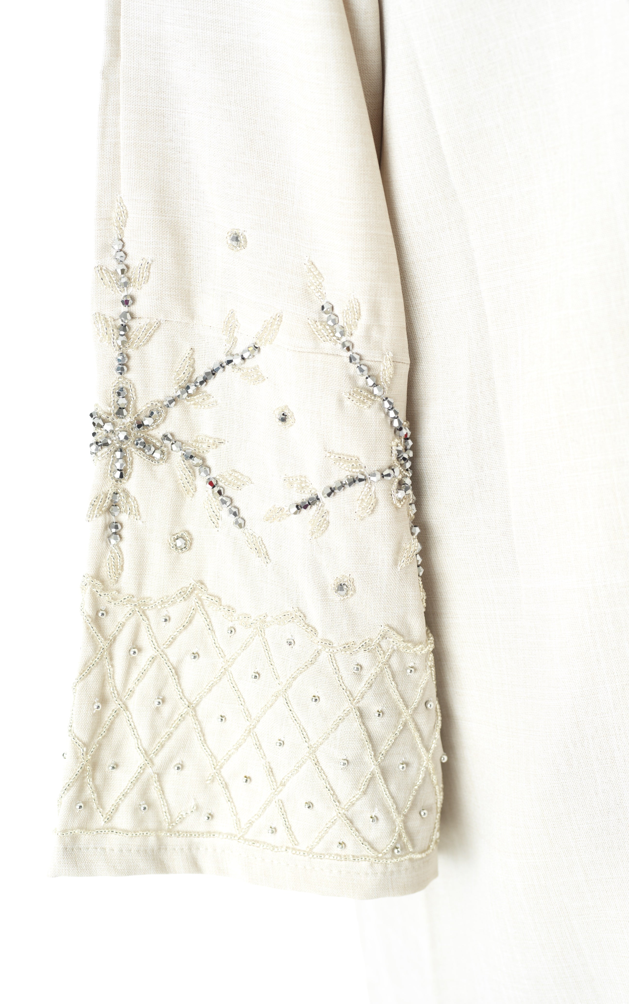Elegant Beige Sleeve Abaya Maxi Dress with Matching Scarf — modest abaya | Kabayare Fashion