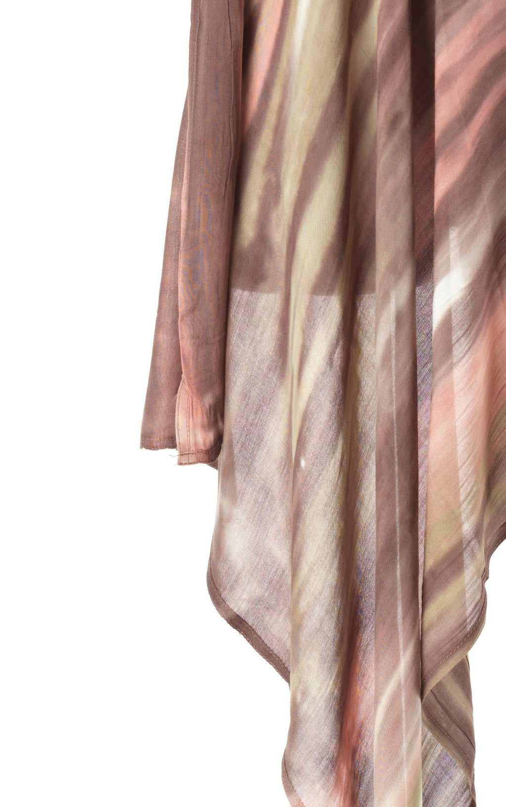 Mauve pink Sunset tie-dye Modal print Hijab  — modest hijab | Kabayare Fashion