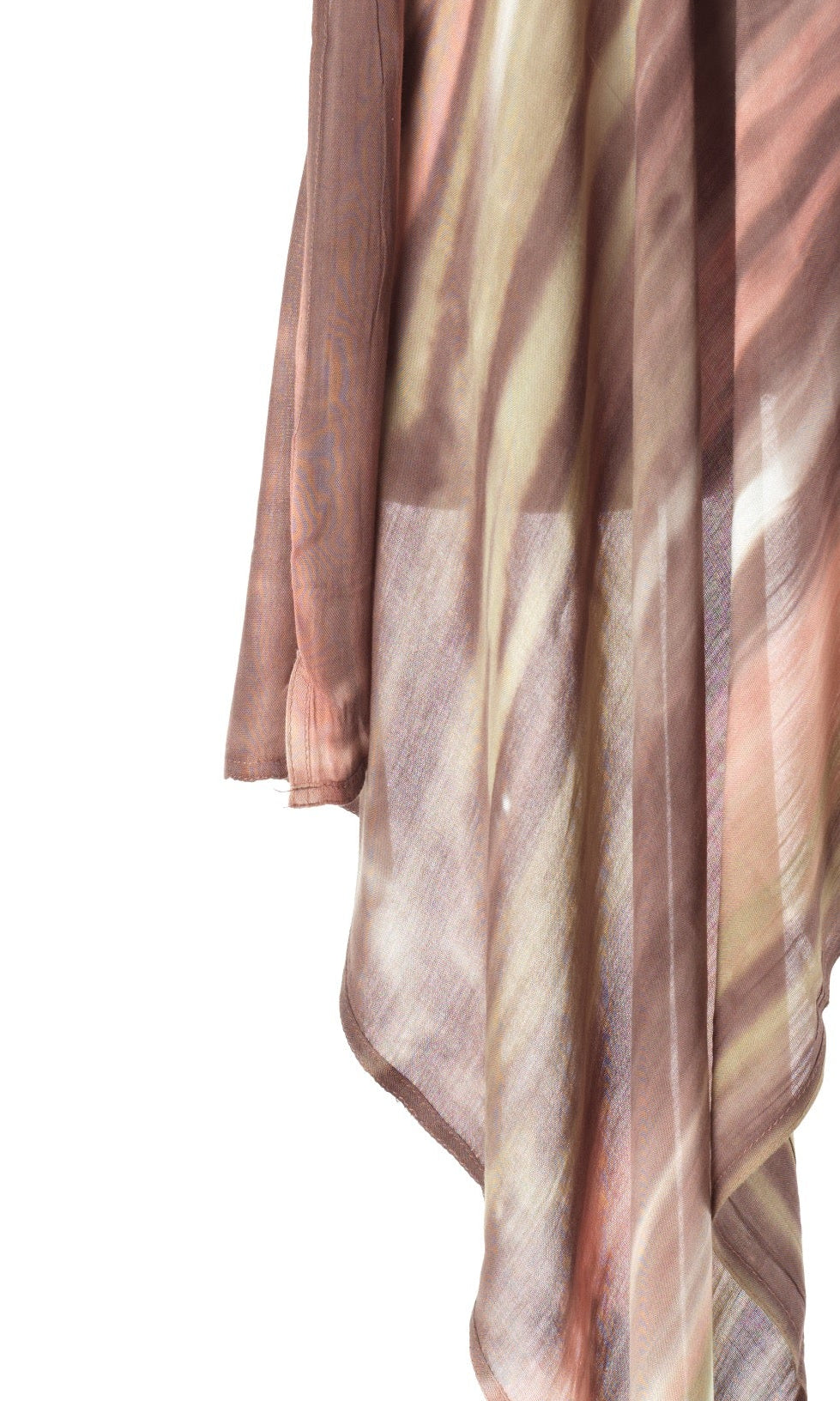 Mauve pink Sunset tie-dye Modal print Hijab  — modest hijab | Kabayare Fashion