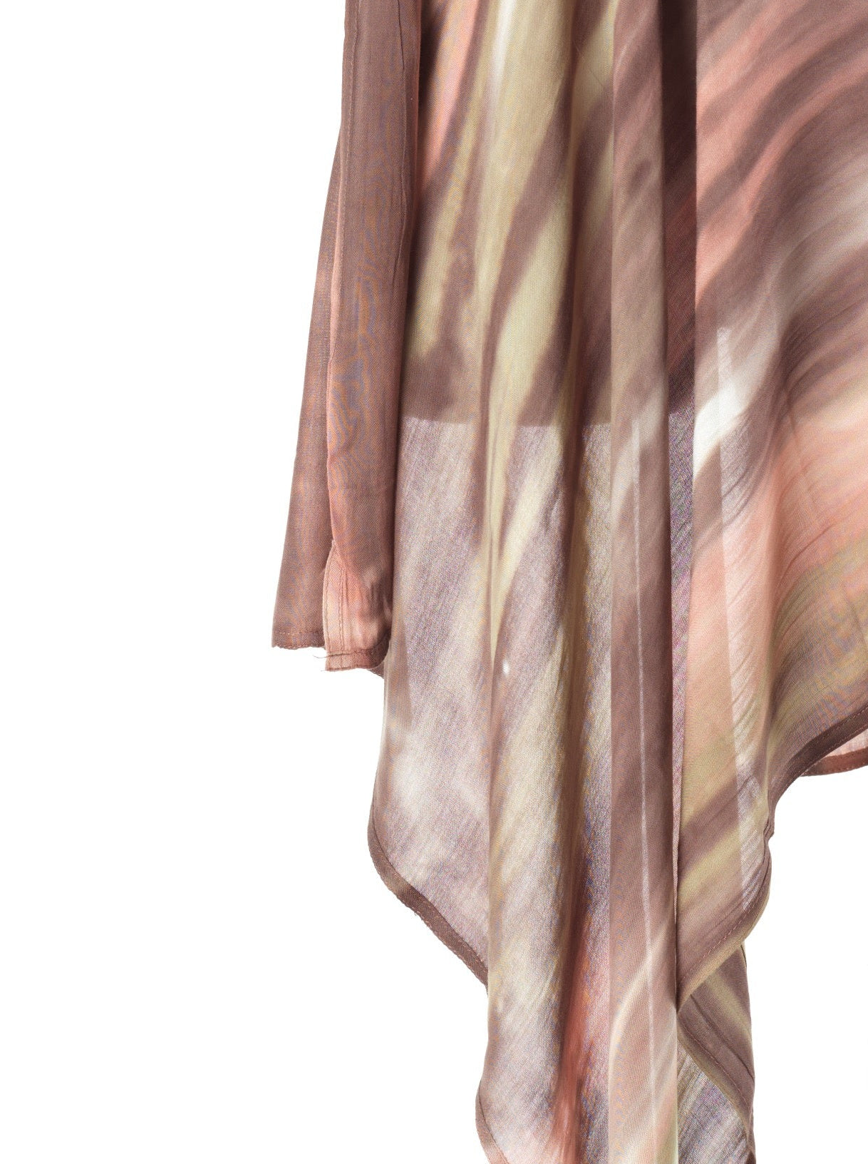 Mauve pink Sunset tie-dye Modal print Hijab  — modest hijab | Kabayare Fashion