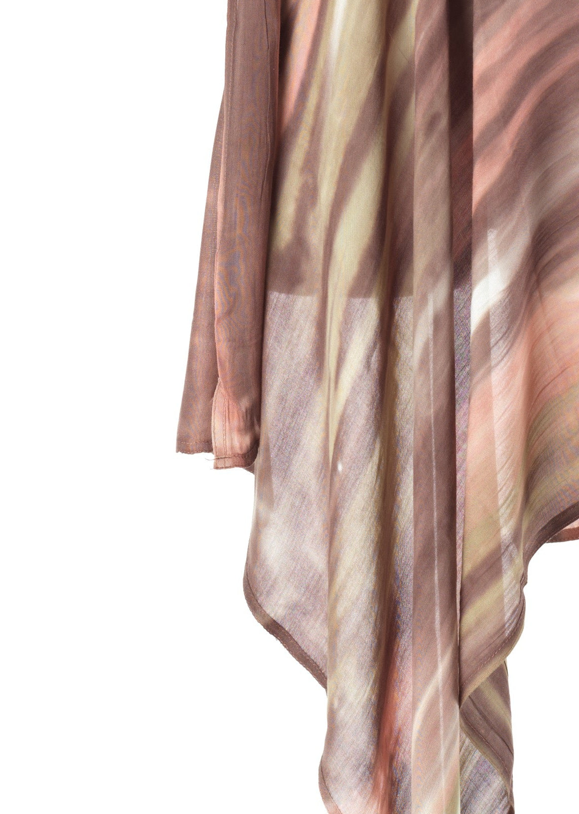 Mauve pink Sunset tie-dye Modal print Hijab  — modest hijab | Kabayare Fashion