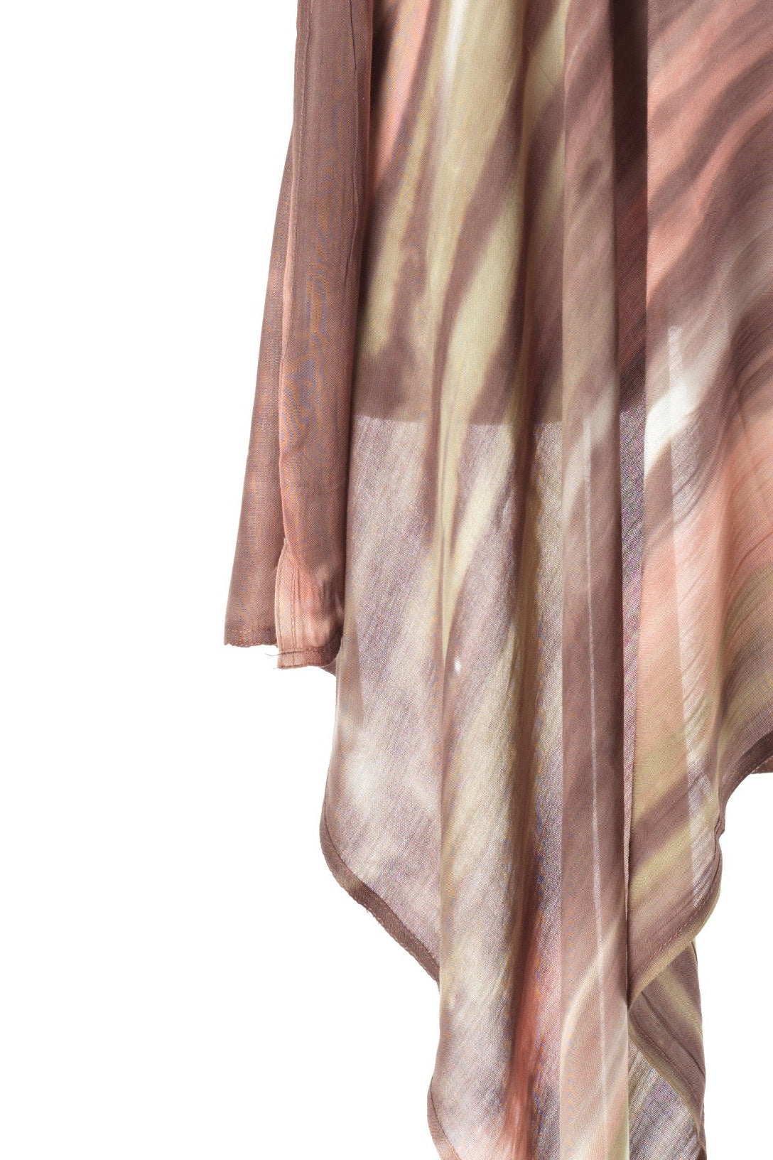 Mauve pink Sunset tie-dye Modal print Hijab  — modest hijab | Kabayare Fashion