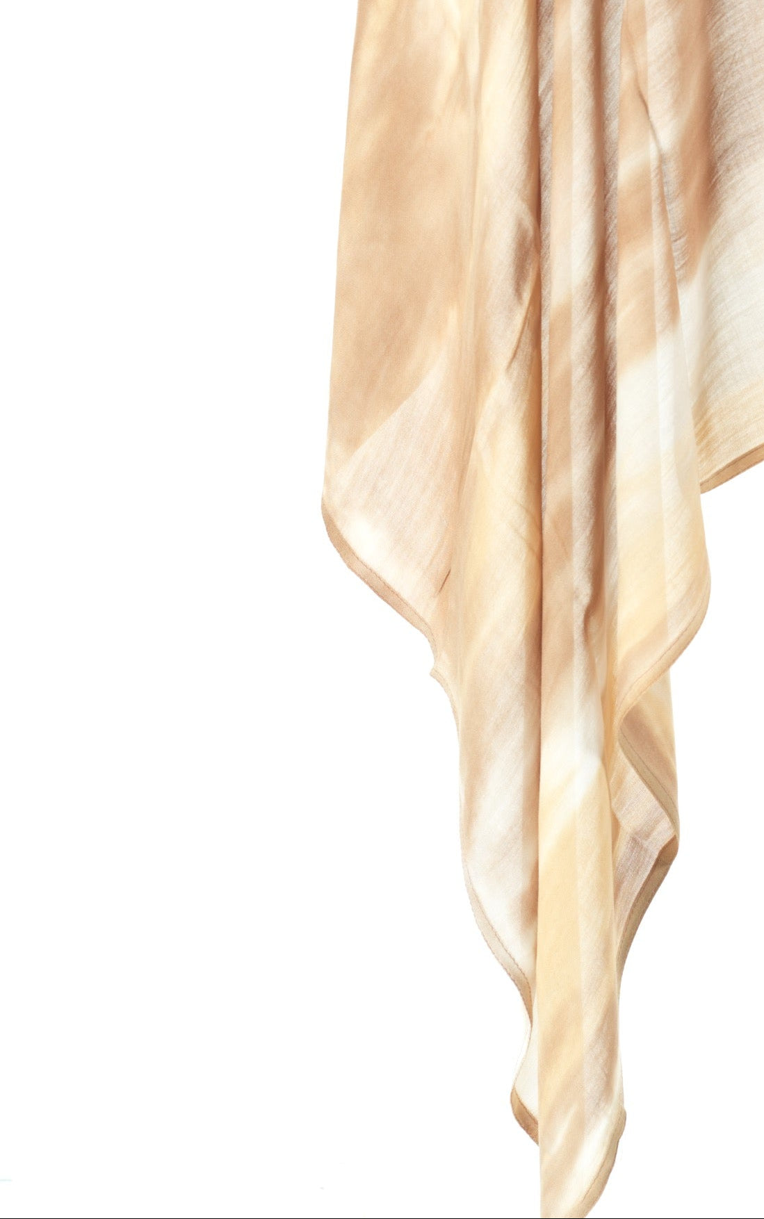 Blushing ombré Sunset tie-dye Modal print Hijab  — modest hijab | Kabayare Fashion