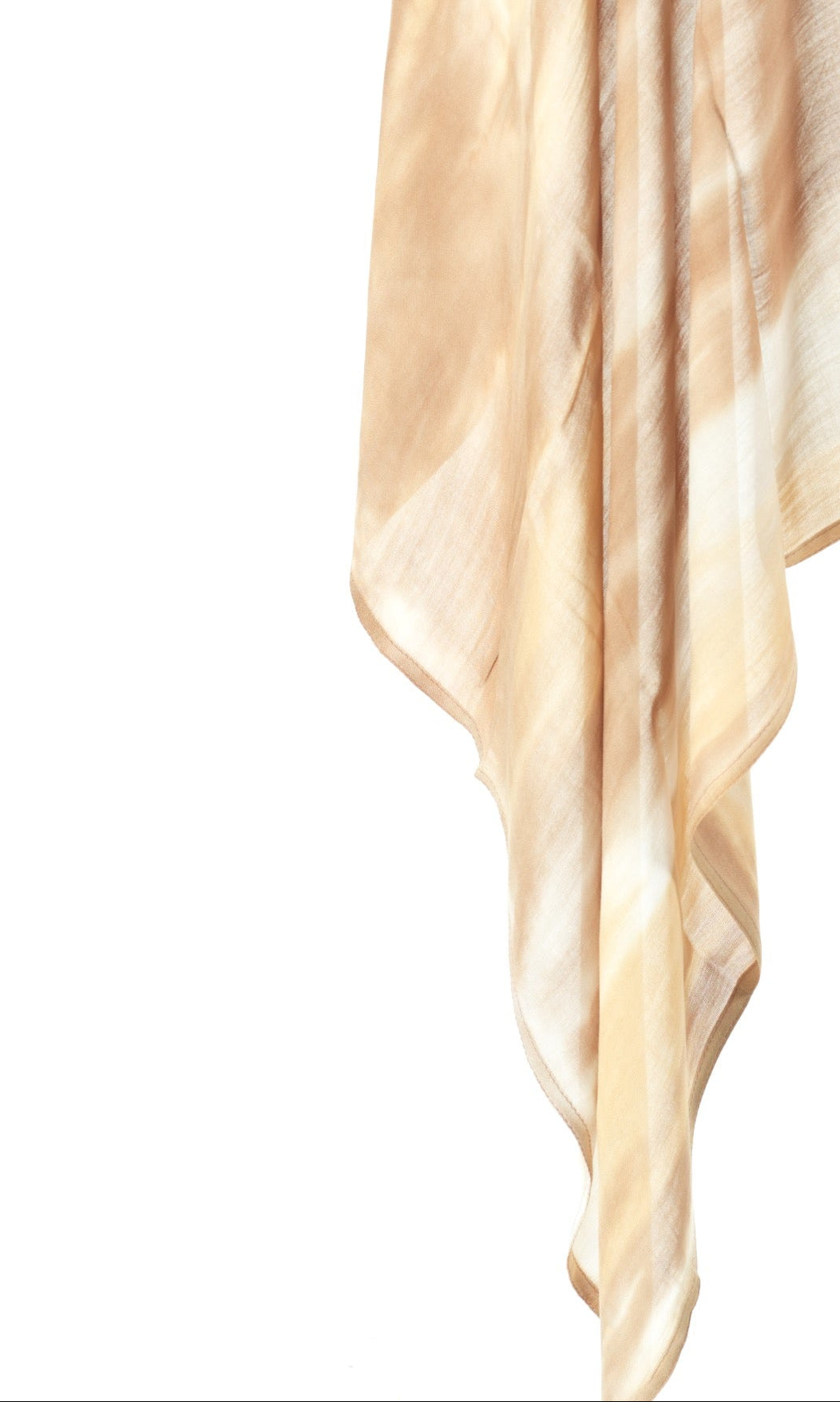Blushing ombré Sunset tie-dye Modal print Hijab  — modest hijab | Kabayare Fashion