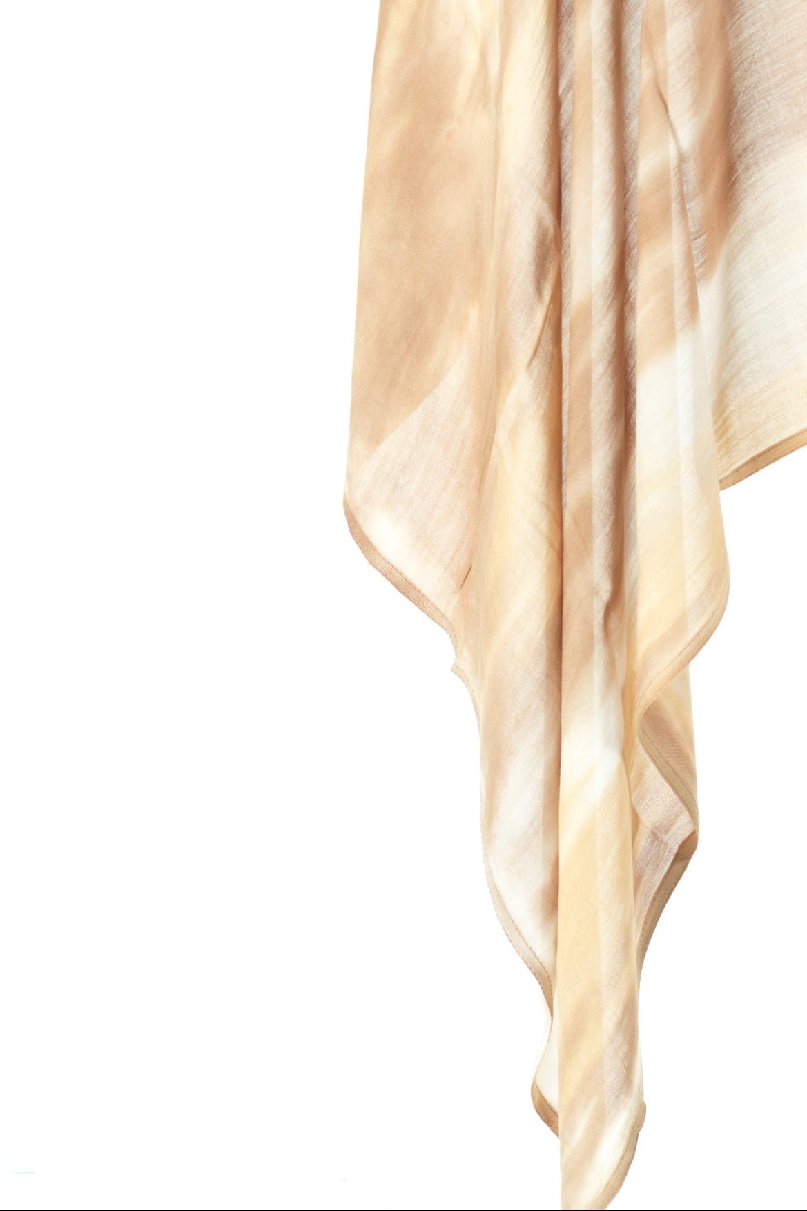 Blushing ombré Sunset tie-dye Modal print Hijab  — modest hijab | Kabayare Fashion