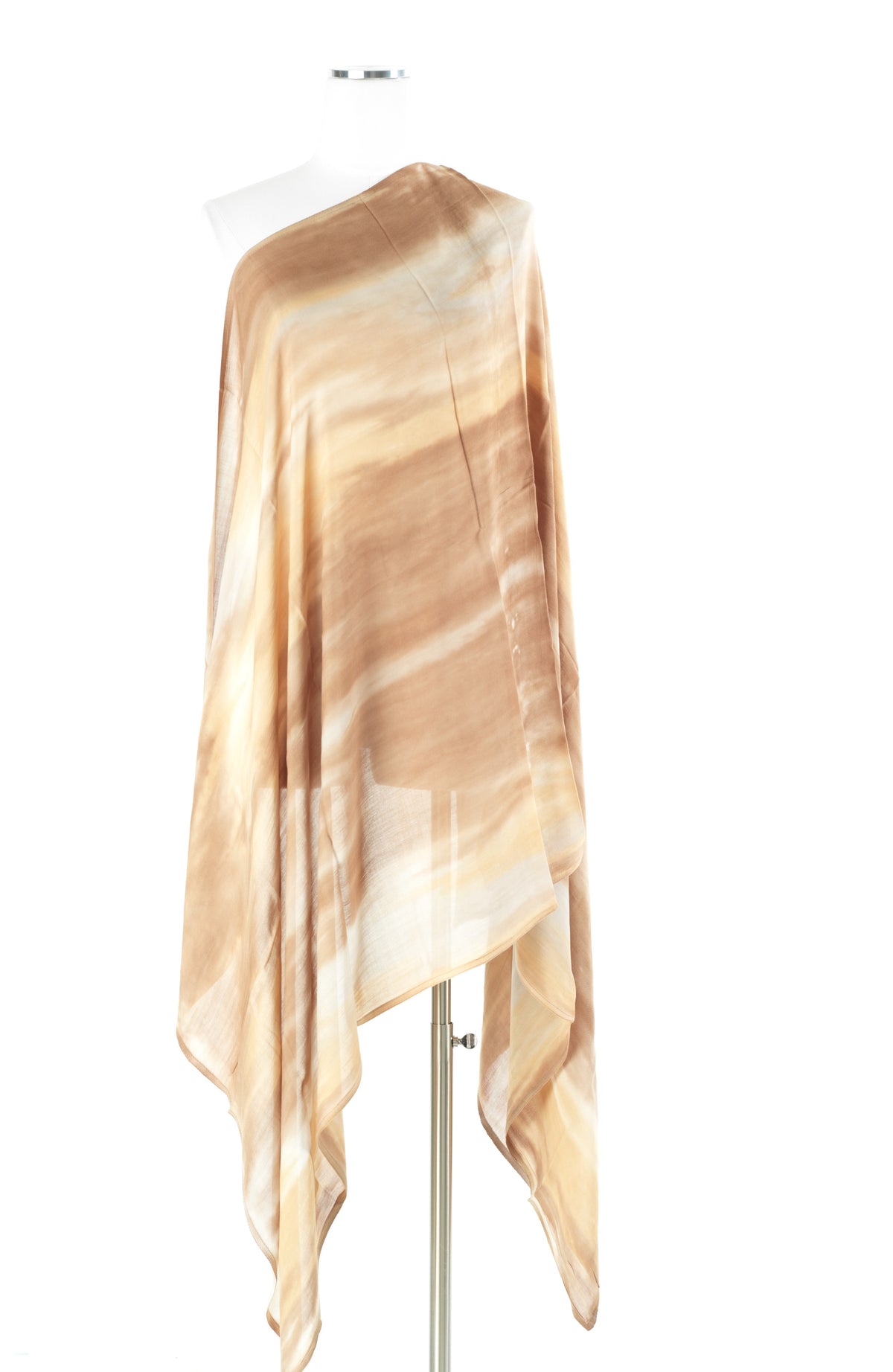 Blushing ombré Sunset tie-dye Modal print Hijab  — modest hijab | Kabayare Fashion