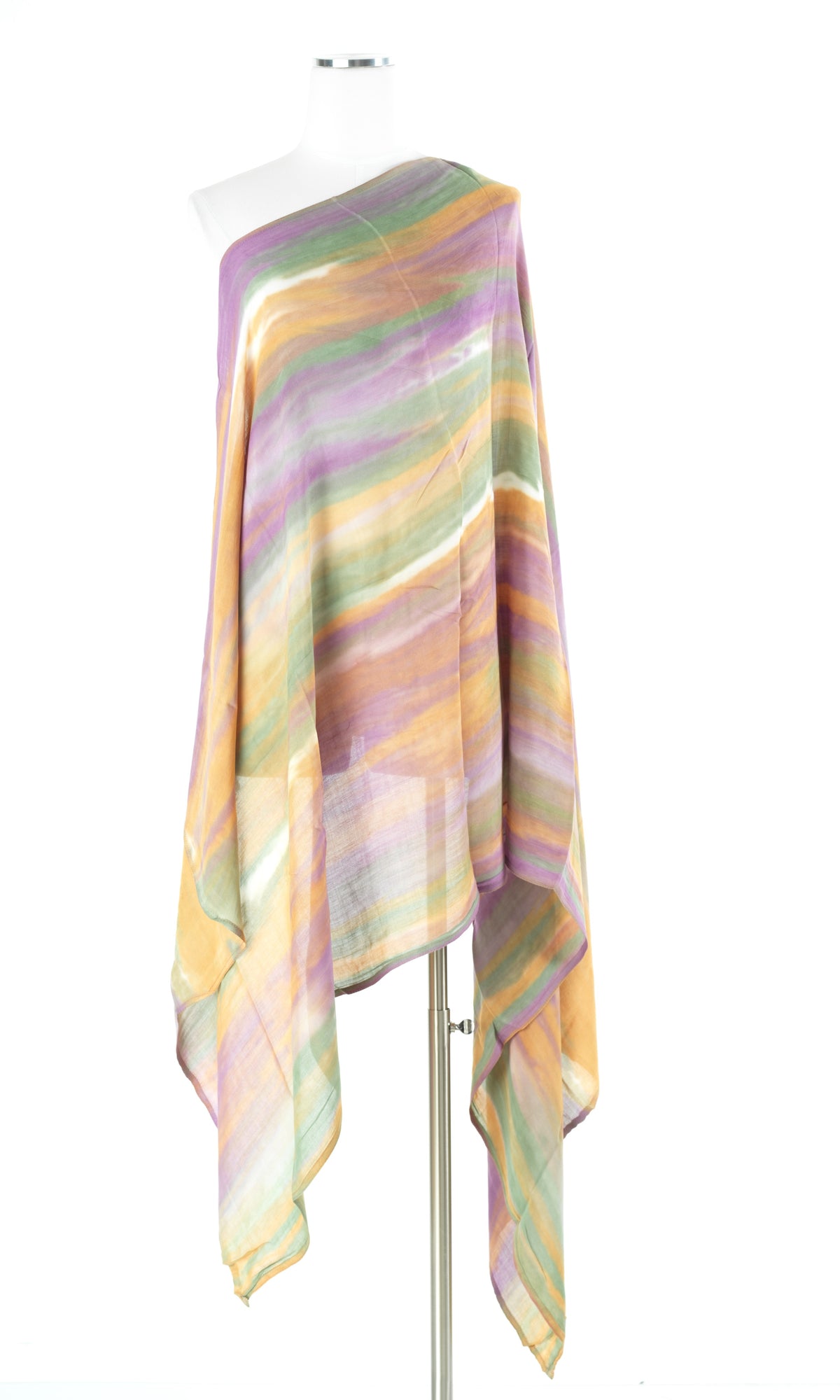 Ombré Sunset Sunset tie-dye Modal print Hijab  — modest hijab | Kabayare Fashion