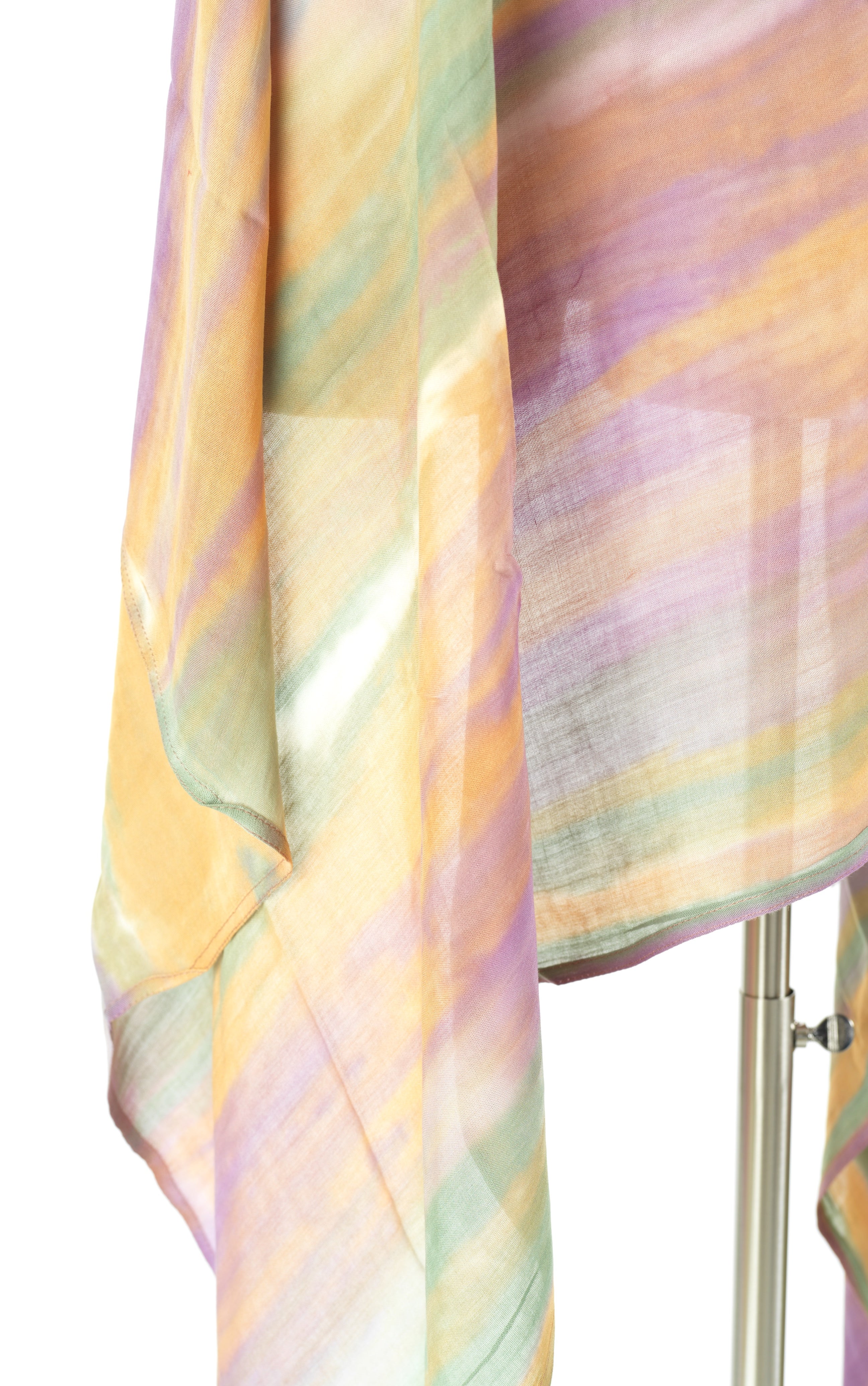 Ombré Sunset Sunset tie-dye Modal print Hijab  — modest hijab | Kabayare Fashion