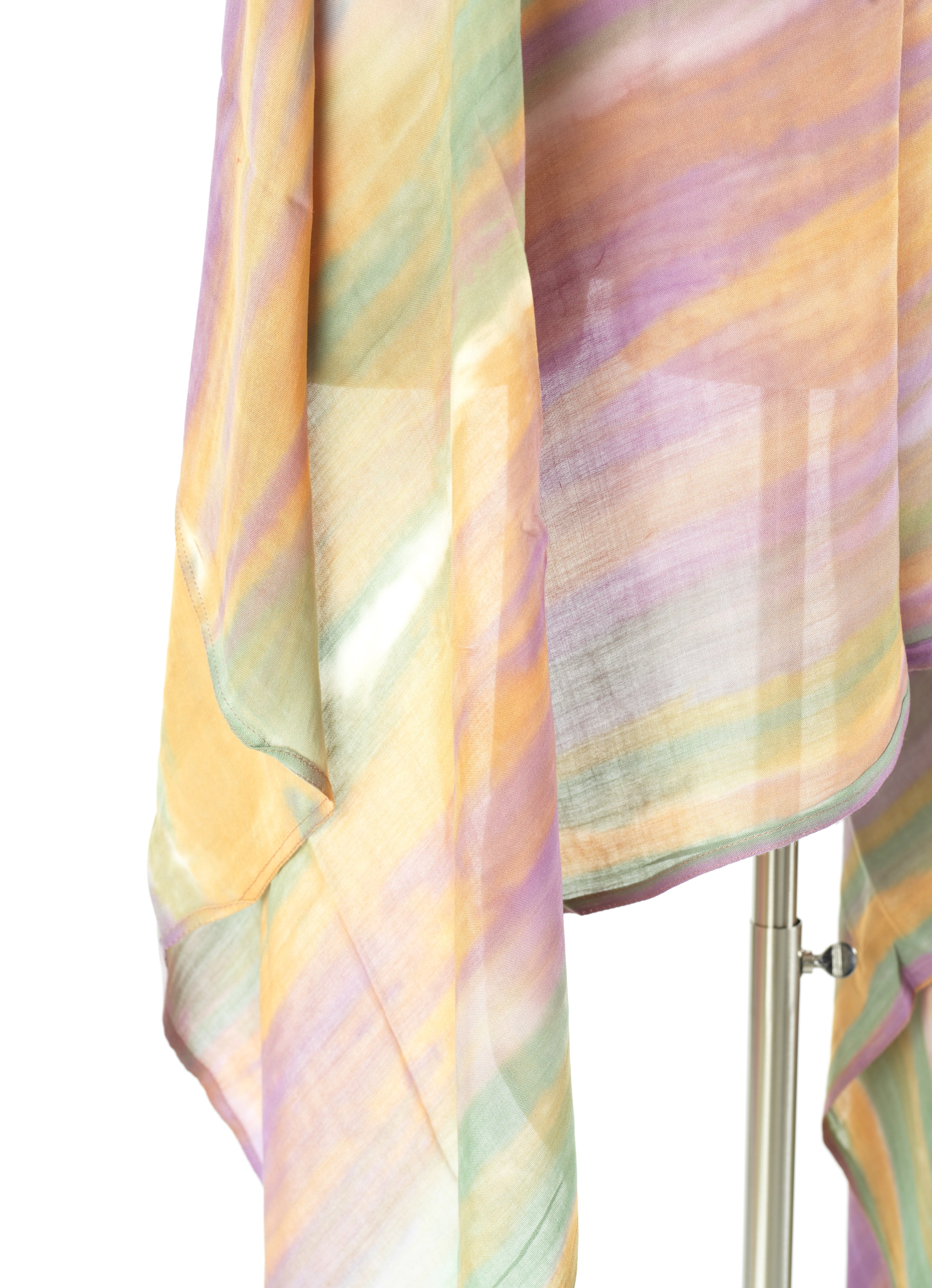 Ombré Sunset Sunset tie-dye Modal print Hijab  — modest hijab | Kabayare Fashion