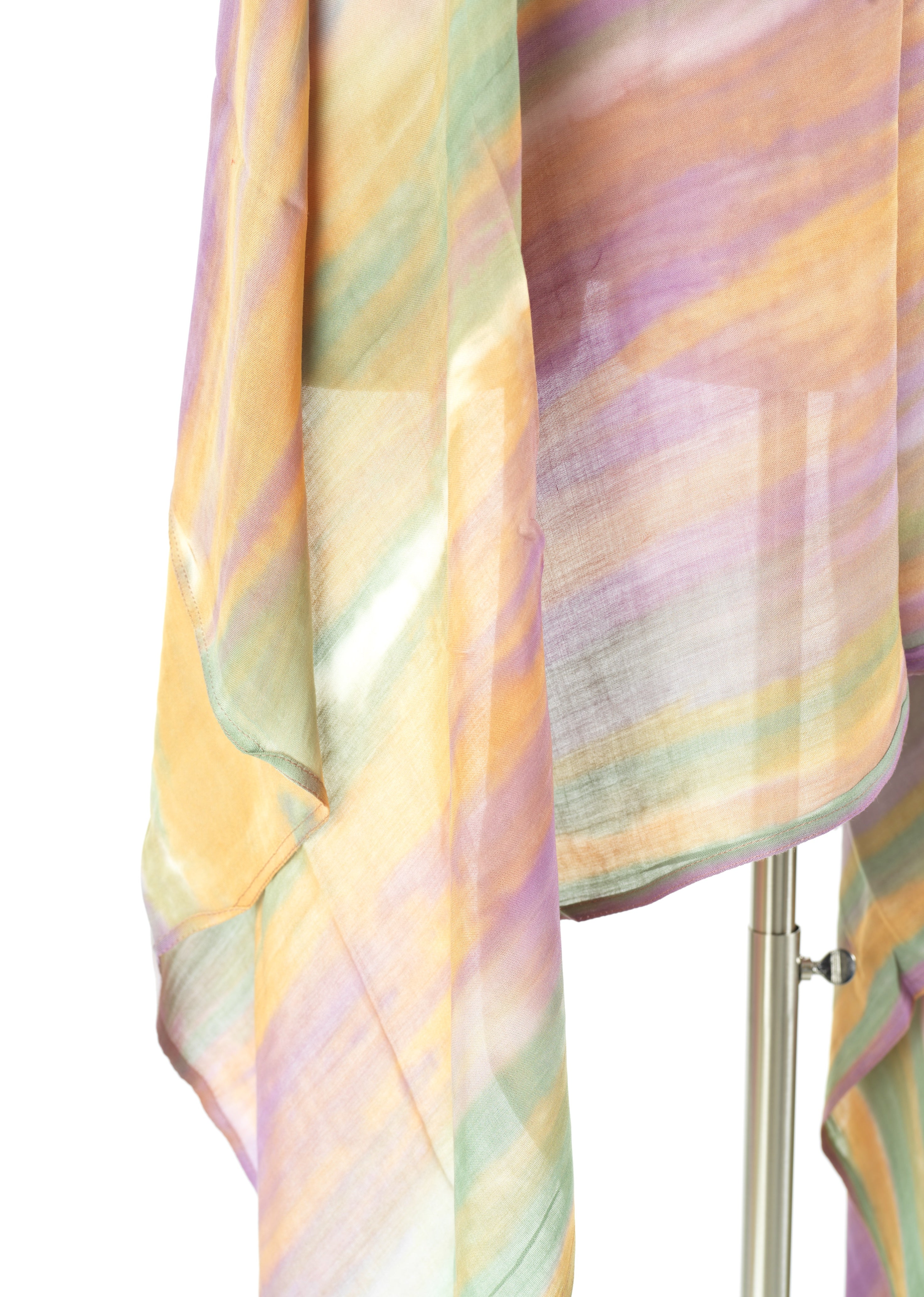 Ombré Sunset Sunset tie-dye Modal print Hijab  — modest hijab | Kabayare Fashion
