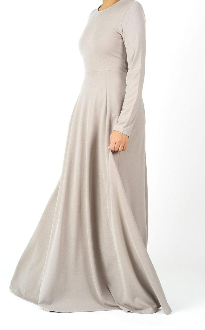 A-line Modest Maxi Dress Kabayare