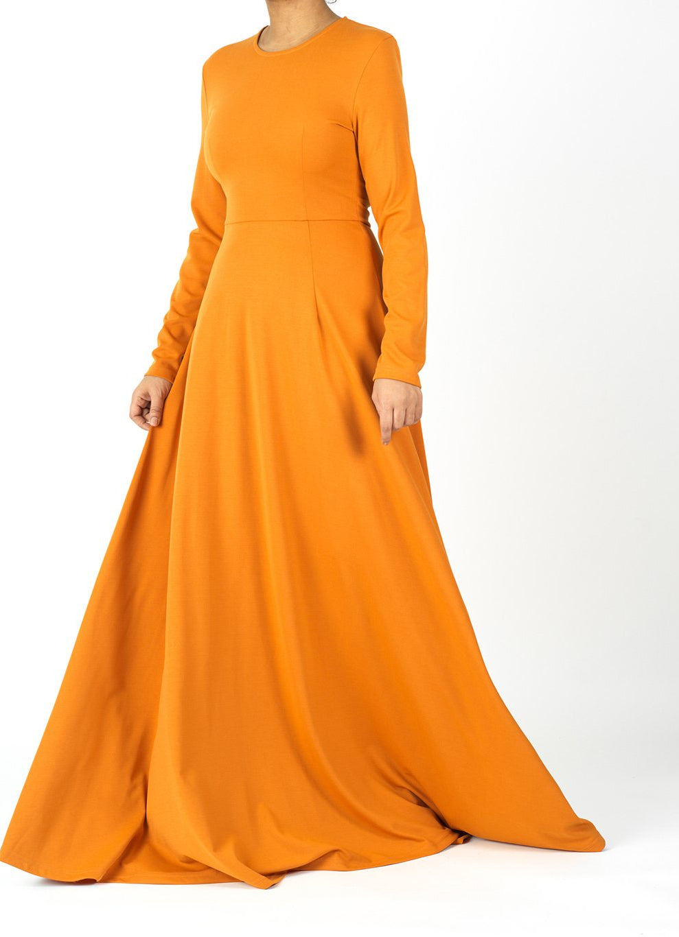 A-line Modest Maxi Dress Kabayare