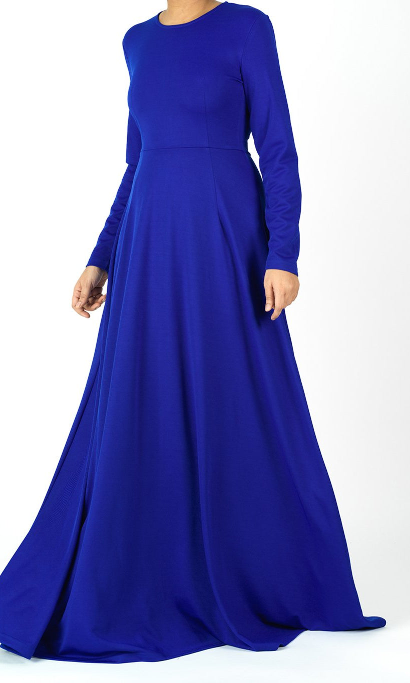 A-line Modest Maxi Dress Kabayare