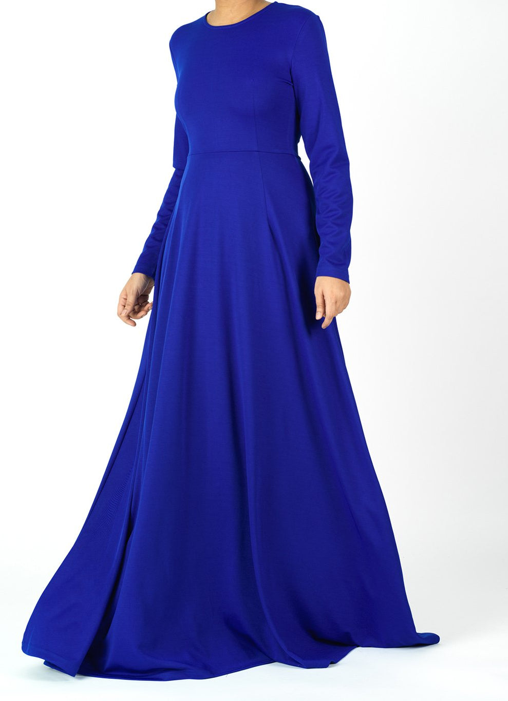 A-line Modest Maxi Dress Kabayare