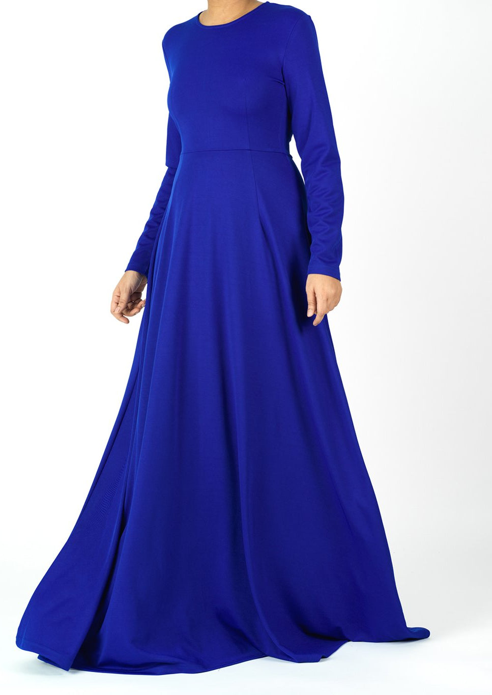 A-line Modest Maxi Dress Kabayare