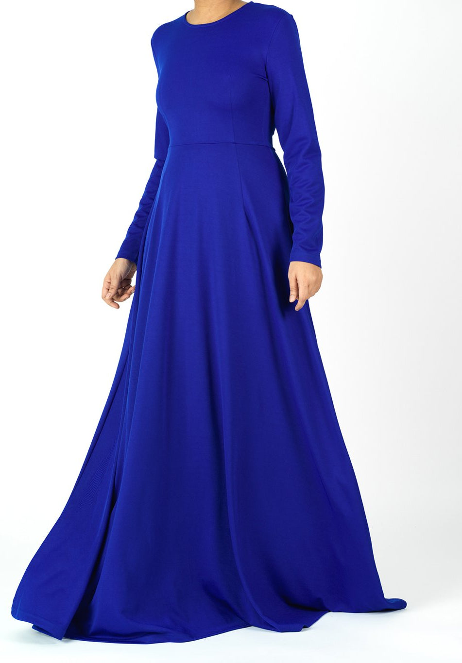 A-line Modest Maxi Dress Kabayare