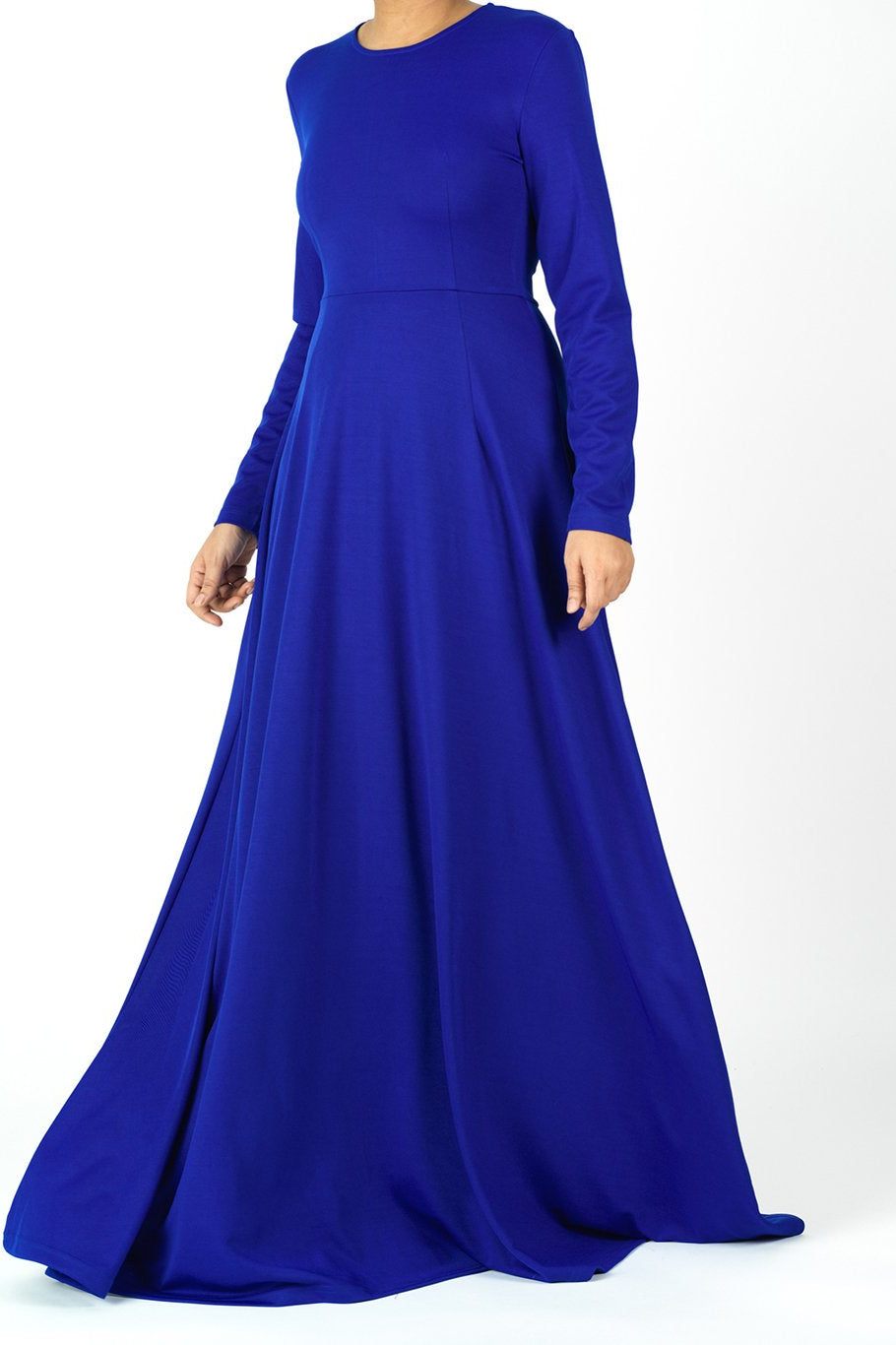 A-line Modest Maxi Dress Kabayare