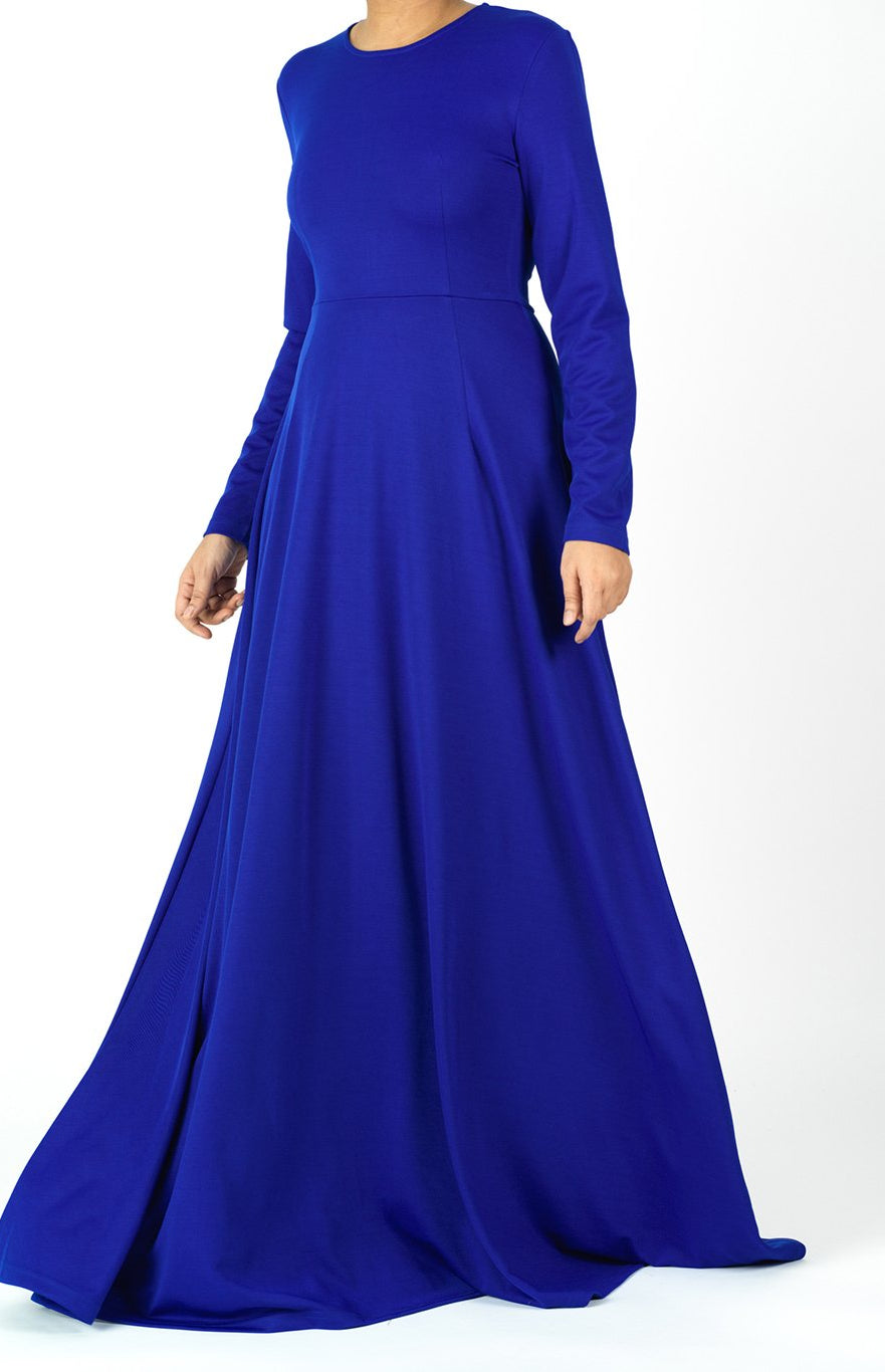 A-line Modest Maxi Dress Kabayare