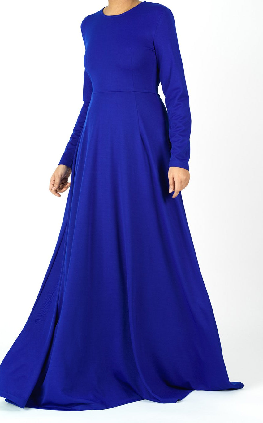 A-line Modest Maxi Dress Kabayare