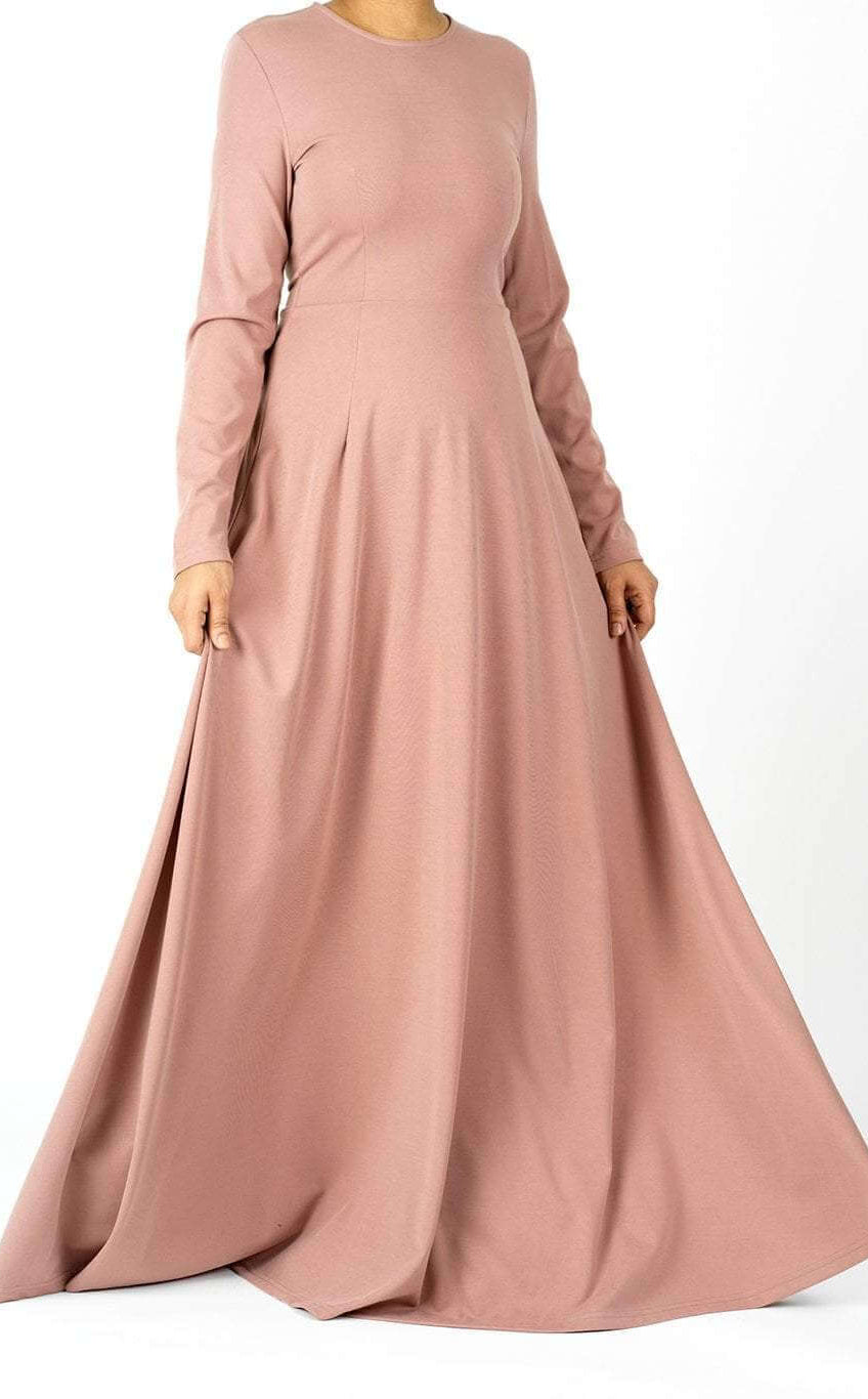 A-line Modest Maxi Dress Kabayare