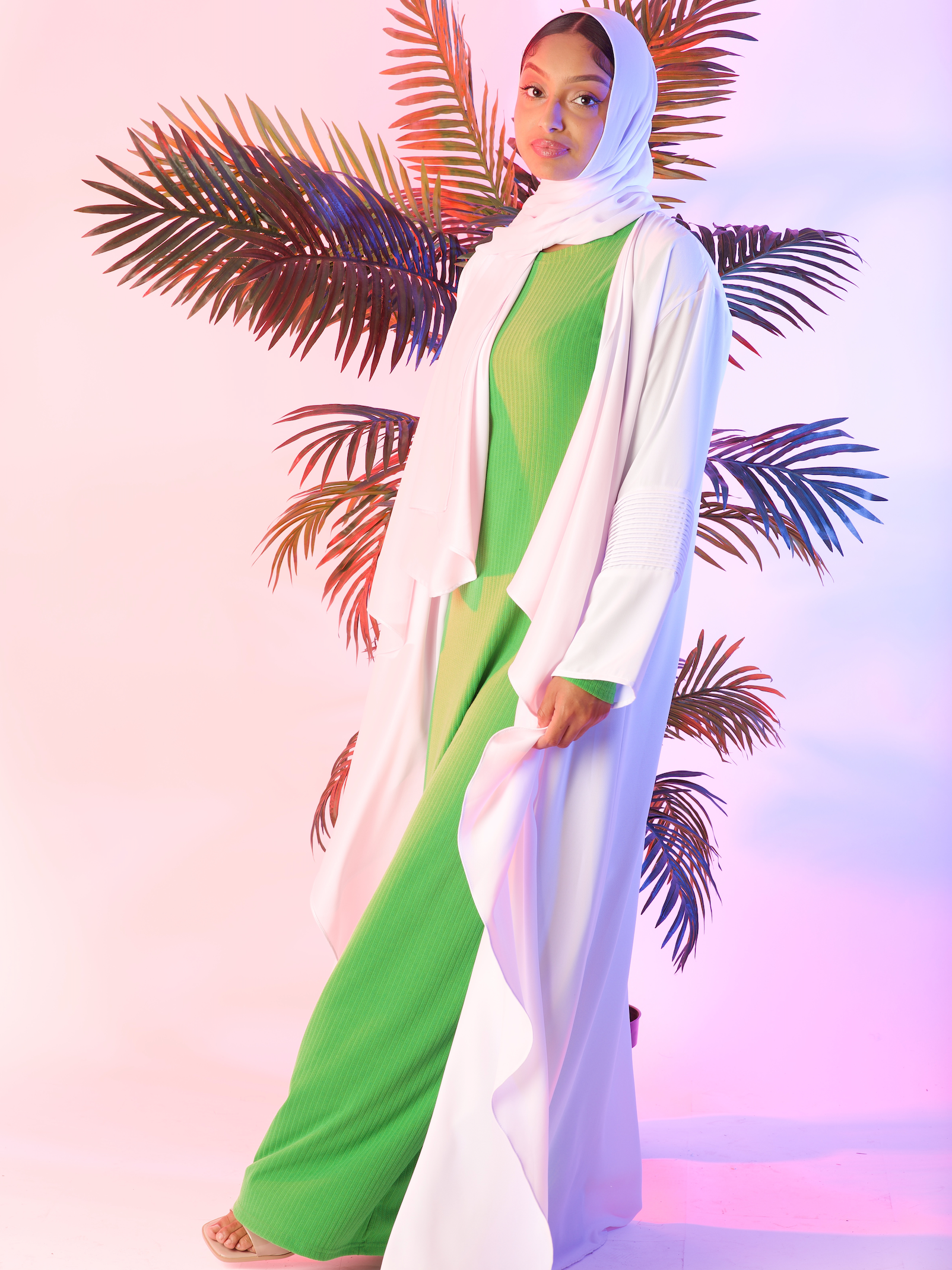 Abaya set Angelina draped Kabayare