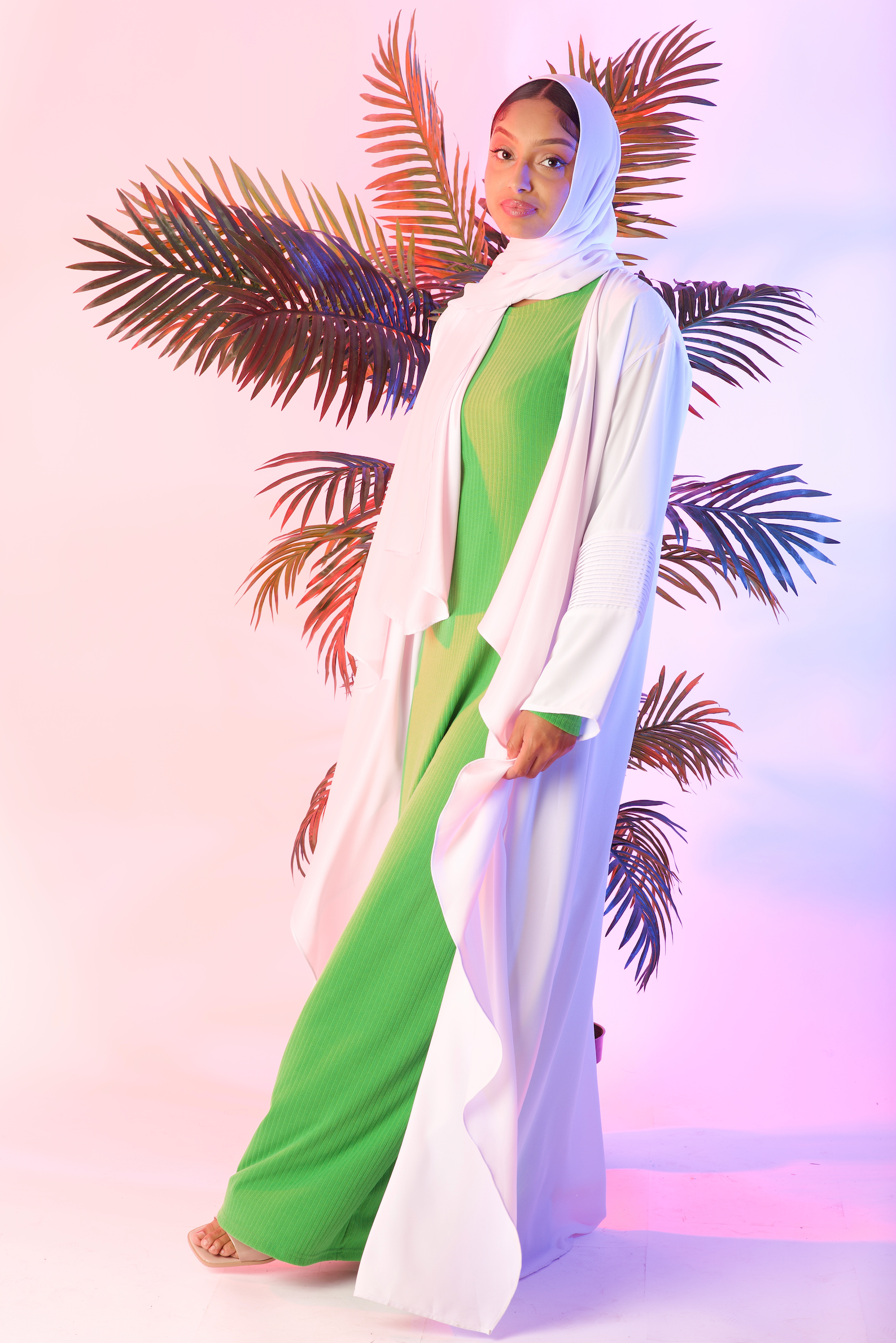 Abaya set Angelina draped Kabayare